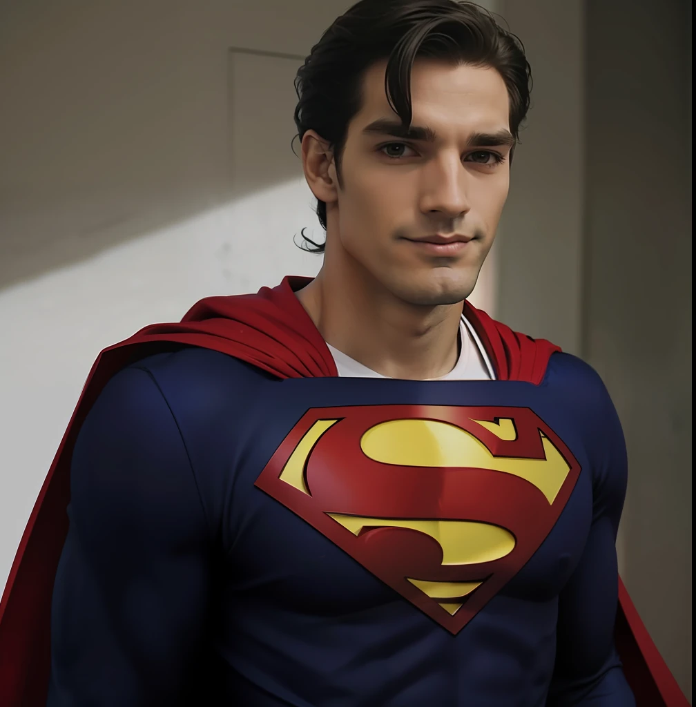 Superman costume with cape