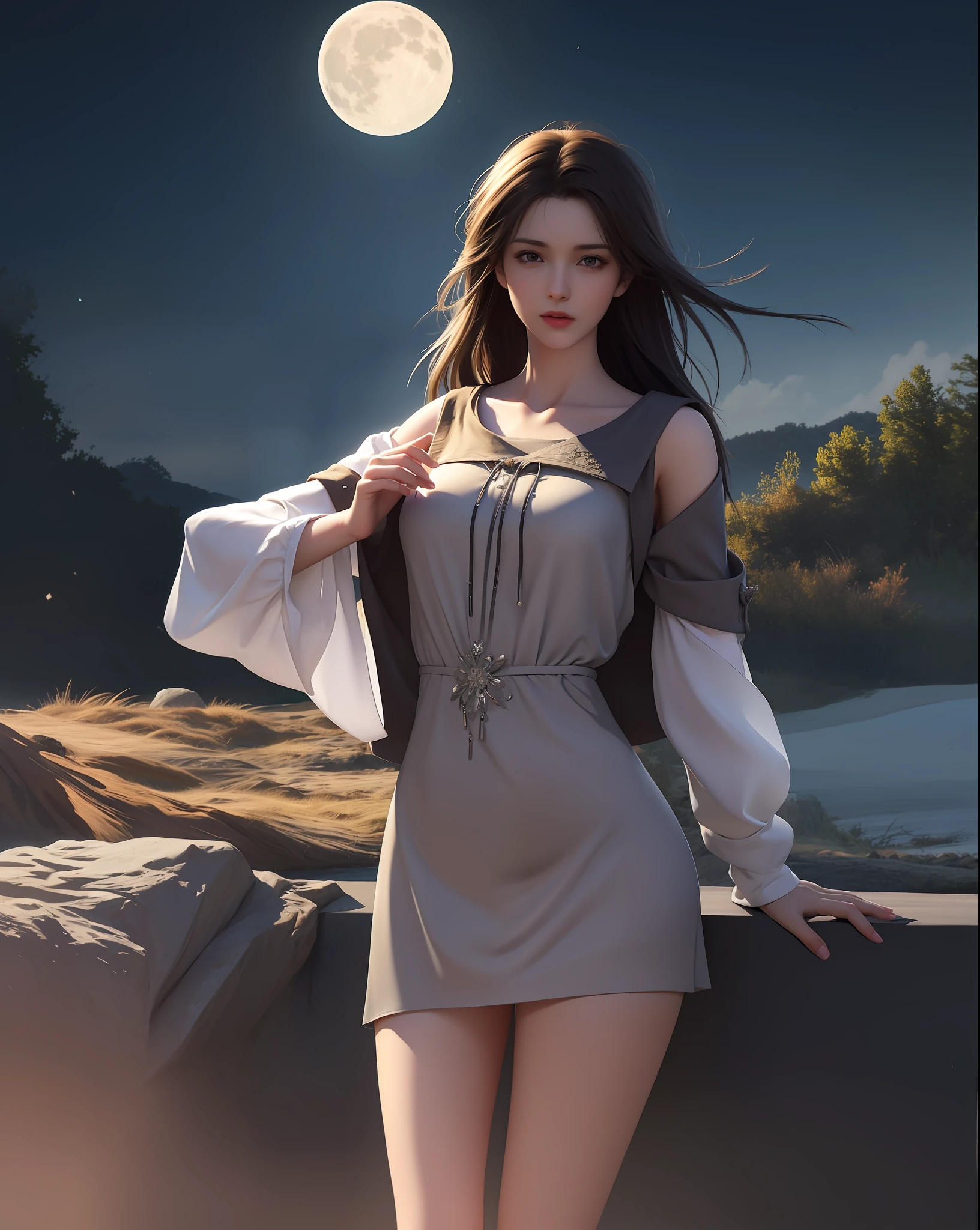(8k, RAW photo:1.2), best quality, ultra high res,dramatic angle,(fluttered detailed color splashs), (illustration),(((1 girl))),(long hair),(rain:0.9), (头饰:1.4),少女身边有一座古宫,汉服,(重点),彩色水墨画,(泼彩),泼彩,(((colorful))),(素描:0.8) , Masterpiece, best quality, beautiful painted, highly detailed,(denoising:0.6),[splash ink],((ink refraction)), (beautiful detailed sky),moon,highly,detaild,(masterpiece, best quality, extremely detailed） CG unity 8k壁纸，杰作，最好的质量，超详细），（石蒜），