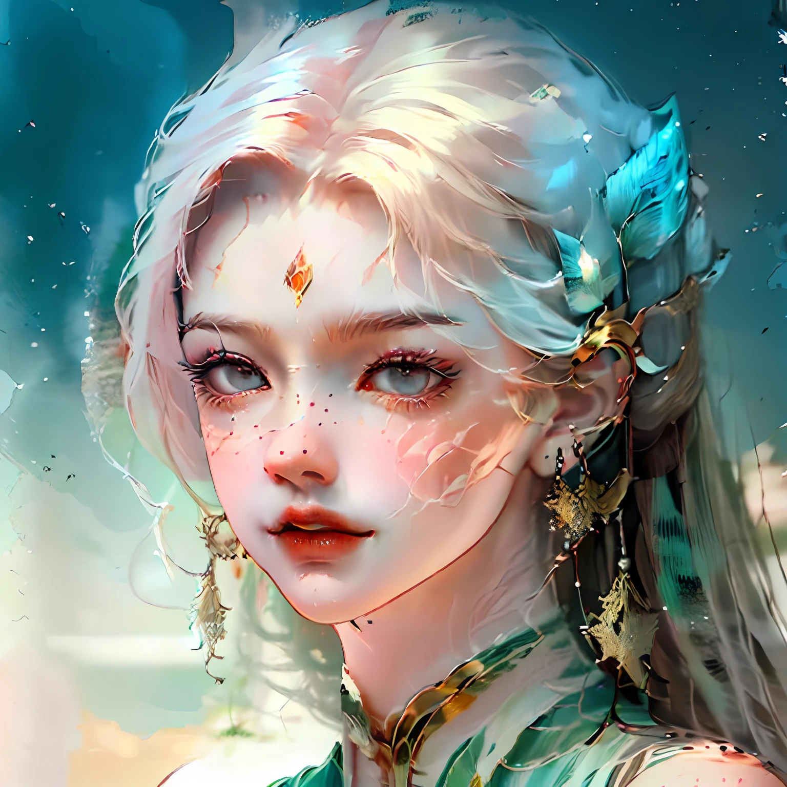 /imagine prompt: illustration of A beautiful woman with a charming appearance and a moving temperament. She has a beautiful face, with graceful and well-proportioned outlines. Her eyes are bright and expressive, which may be a deep brown or a charming green, and radiate confidence and intelligence. Her eyebrows are long and graceful, slightly raised, exuding firmness and grace., rule of thirds composition, ultrawide shot, Maxon Cinema 4D, Cinematic light, hyper quality, photoreal, Documentary Photography --auto