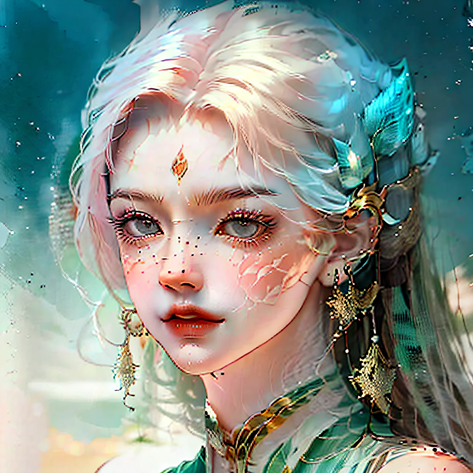 /imagine prompt: illustration of A beautiful woman with a charming appearance and a moving temperament. She has a beautiful face, with graceful and well-proportioned outlines. Her eyes are bright and expressive, which may be a deep brown or a charming green, and radiate confidence and intelligence. Her eyebrows are long and graceful, slightly raised, exuding firmness and grace., rule of thirds composition, ultrawide shot, Maxon Cinema 4D, Cinematic light, hyper quality, photoreal, Documentary Photography --auto