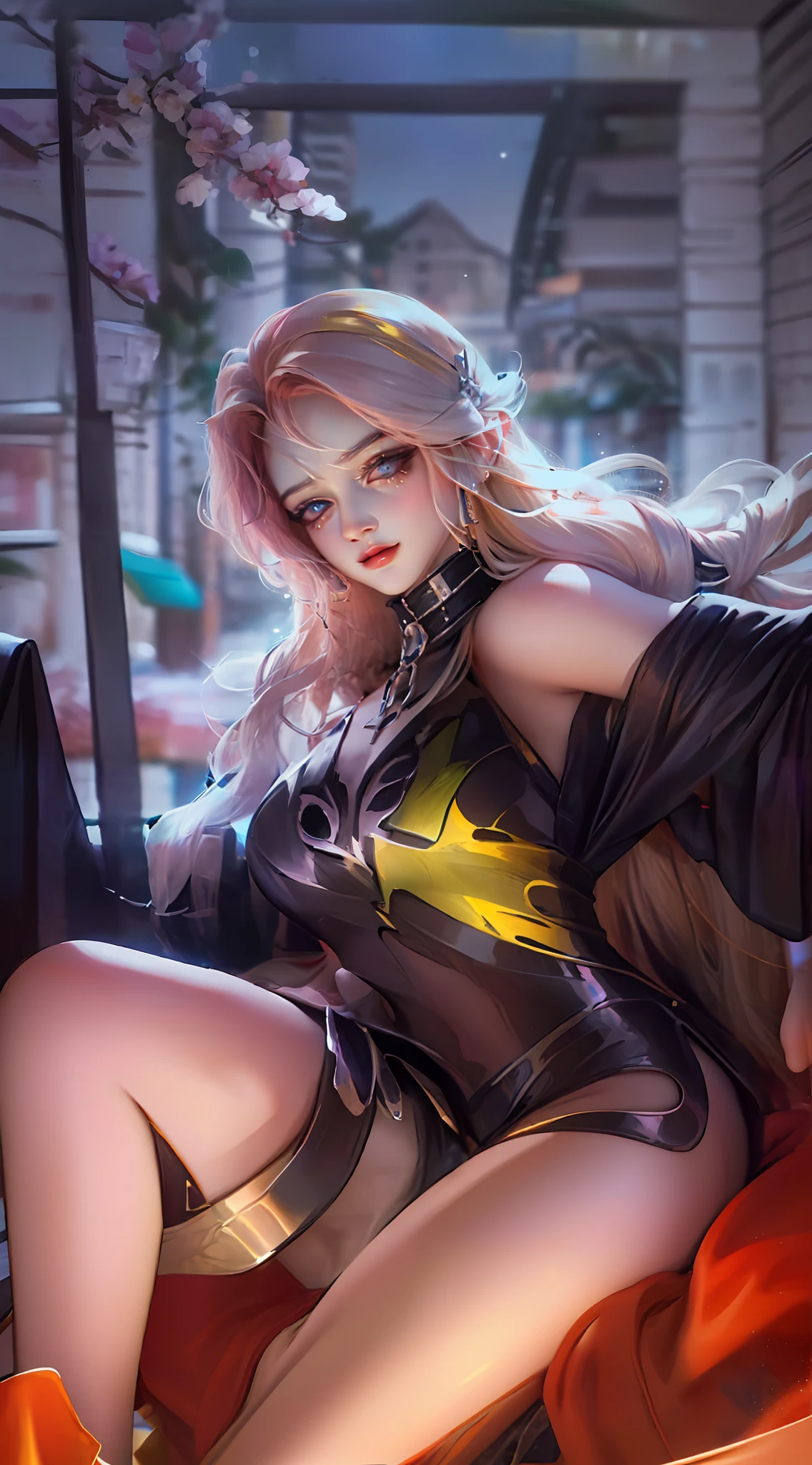 8K, Best Quality, Masterpiece, Ultra High Resolution, (Realism: 1.4), Original Photo, (Realistic Skin Texture: 1.3), (Film Grain: 1.3), (Selfie Angle), 1 Girl, Beautiful Eyes and Face Details, Masterpiece, Best Quality, Close-up, Upper Body, Looking at the Viewer, Nude