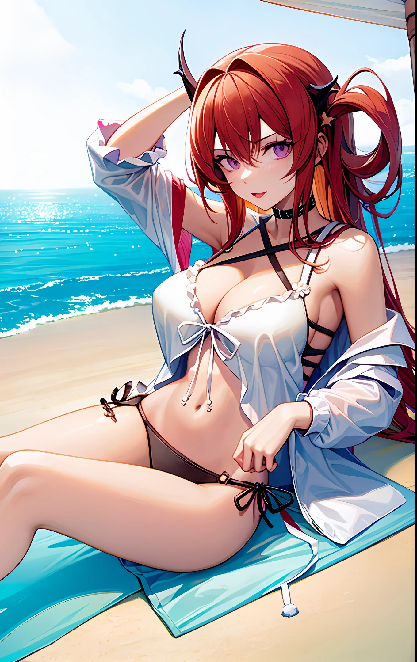 Foxy, sexy, beachy
