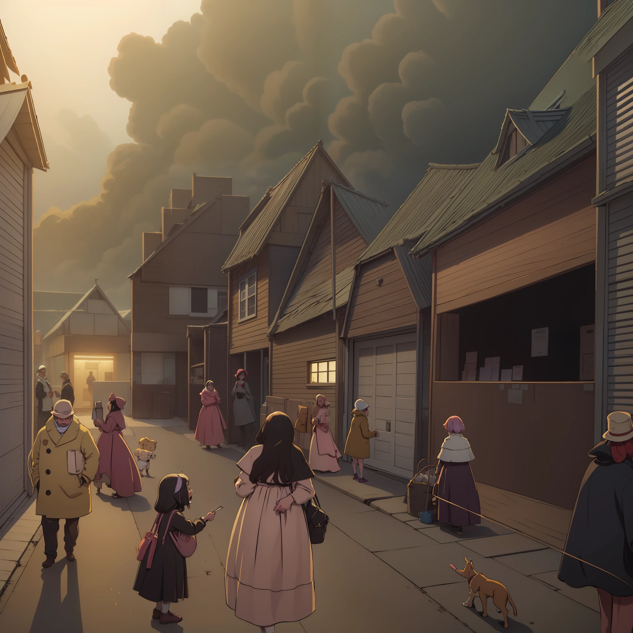 Little girl on a cold street, selling matches to passers-by. "Matches, matches, who buys matches!" The little girl shouted loudly, but no one stopped to buy her matches. "Mom, please buy matches!" "Oh! I still have a lot of matches at home! ”