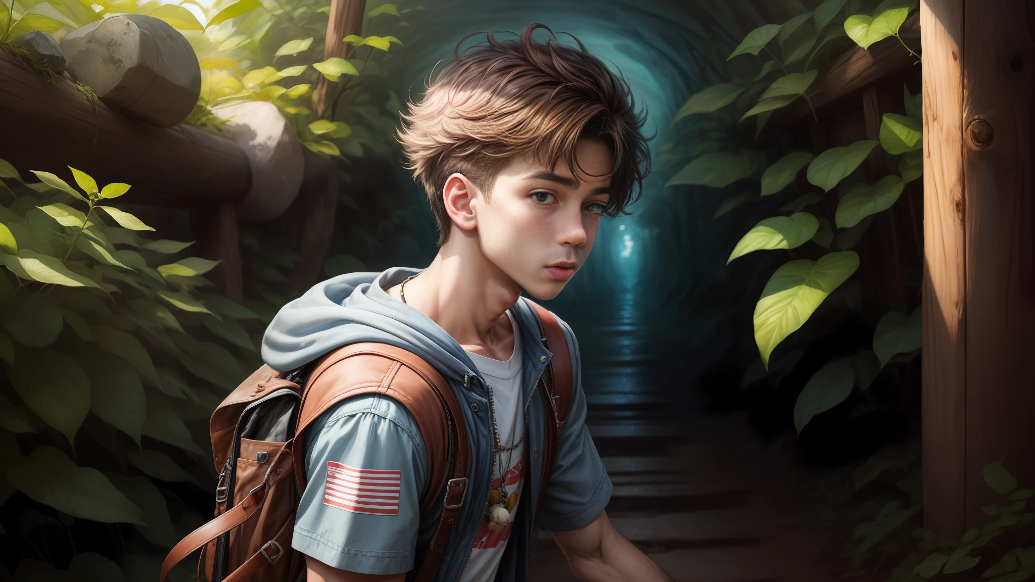 adventurous boy
