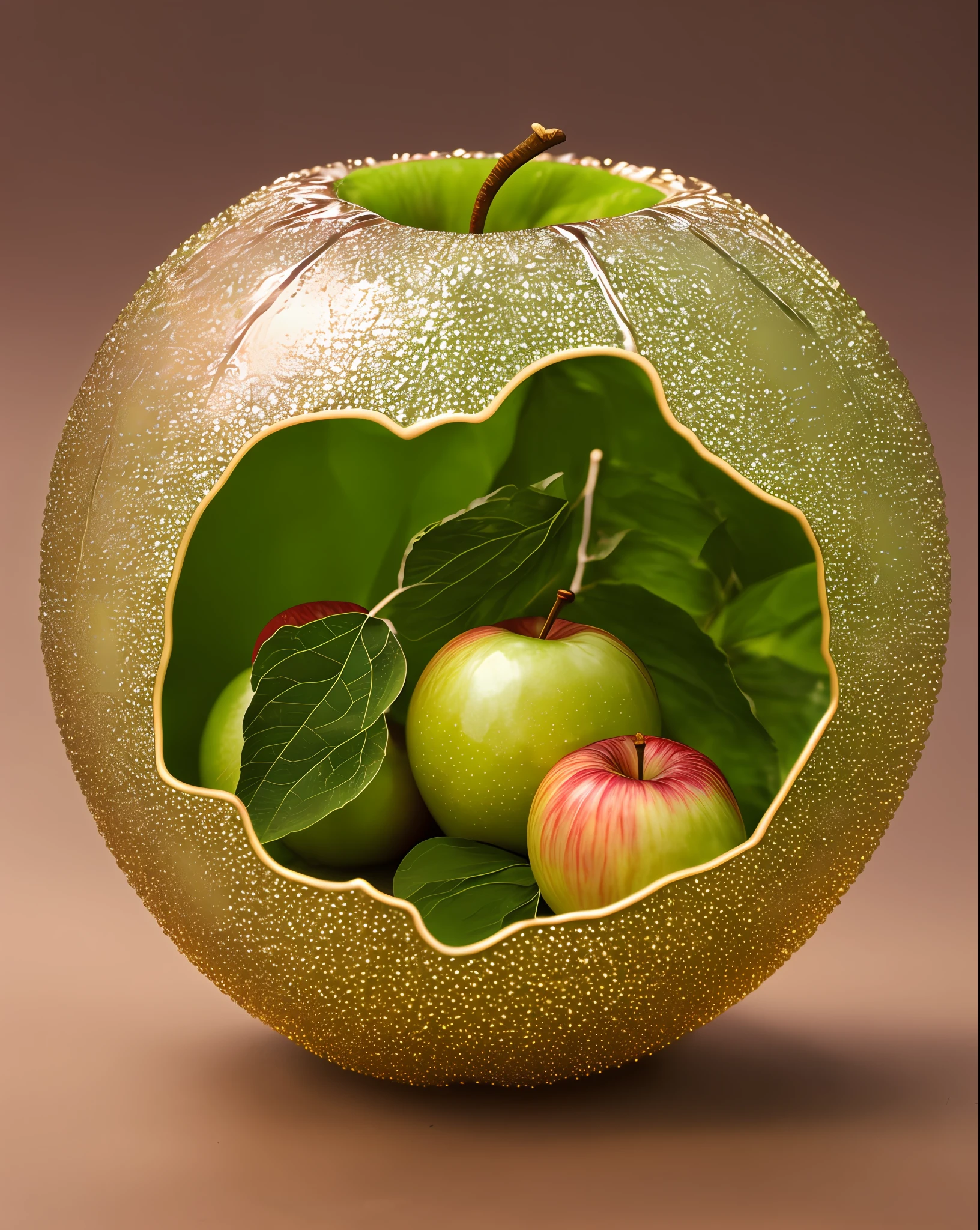 `(translucent glass figure of an apple, rotten inside) lifeless, dead, earthy colors, decadence, intricate design, hyper realistic, high definition, extremely detailed, dark softbox image, raytracing, cinematic, HDR, photorealistic, 8k