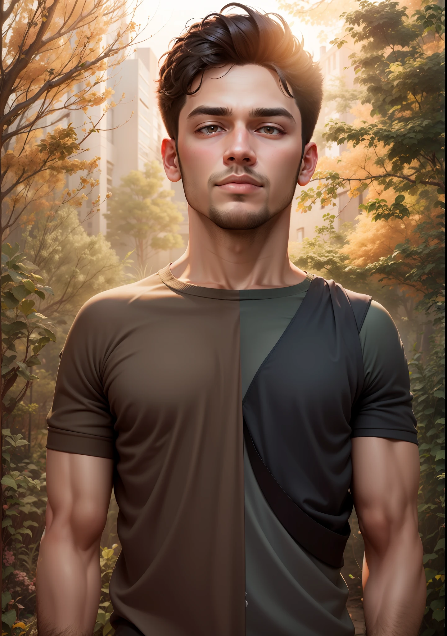 Realistic face change background change Ti shart kot background smooth body real face boy same face no other face real facr, Realistic background furniture 3d image