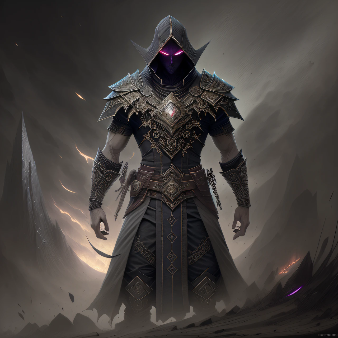 Moroni Cruz, full height, dante, dmc, fantasy style, masculine, divel power, demonic power, more motivation, armor, (elf ears), (gray skin:1.35), ((red eyes))), ((dark elf)), drow, (titan)
(dark photo:1.17), realistic epic, faded, ((neutral colors)), art, (hdr:1.5), (muted colors:1.2), hyperdetailed, (artstation:1.5), cinematic, warm lights, dramatic light, (intricate details:1.1), complex background, (rutkowski:0.8), (navy blue and orange:0.4), ((intricate details)), hdr, ((intricate details, hyperdetailed))