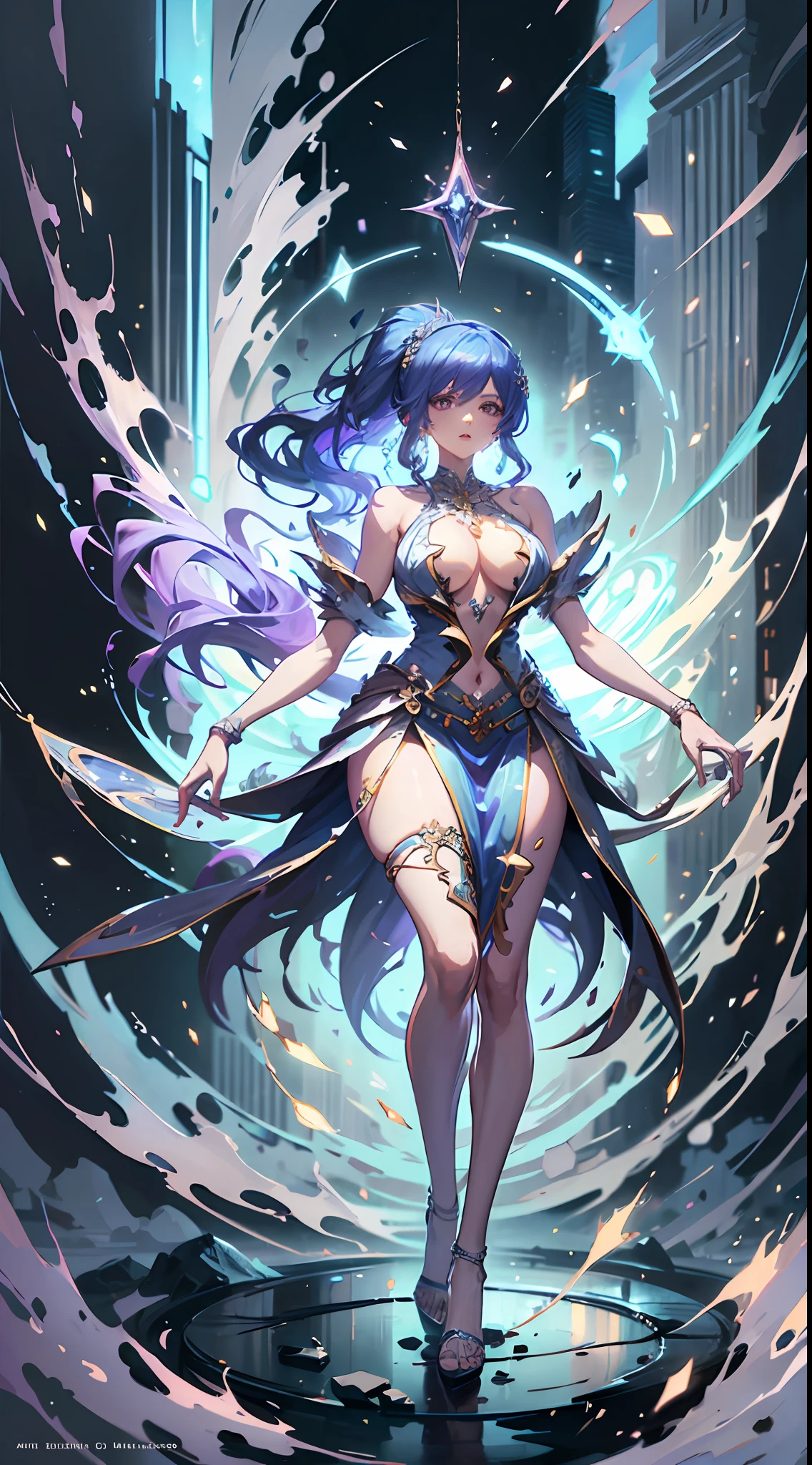 Ice Queen, Ethereal, Ice Age, Ice Blue Skirt, Glacier, Flight, Flight, Flight, White-Haired Goddess, Random Pose, Oil, Plump Buttocks, BIG ASS, chubby, Plump Body ,Anime Epic Artwork, Anime Fantasy Artwork, Anime Fantasy Illustration, Detailed Key Anime Art, Detailed Anime Art, Detailed Anime Art, Come to the East Night, Anime Goddess, Anime Artwork, Advanced Digital Anime Art, Anime Art,