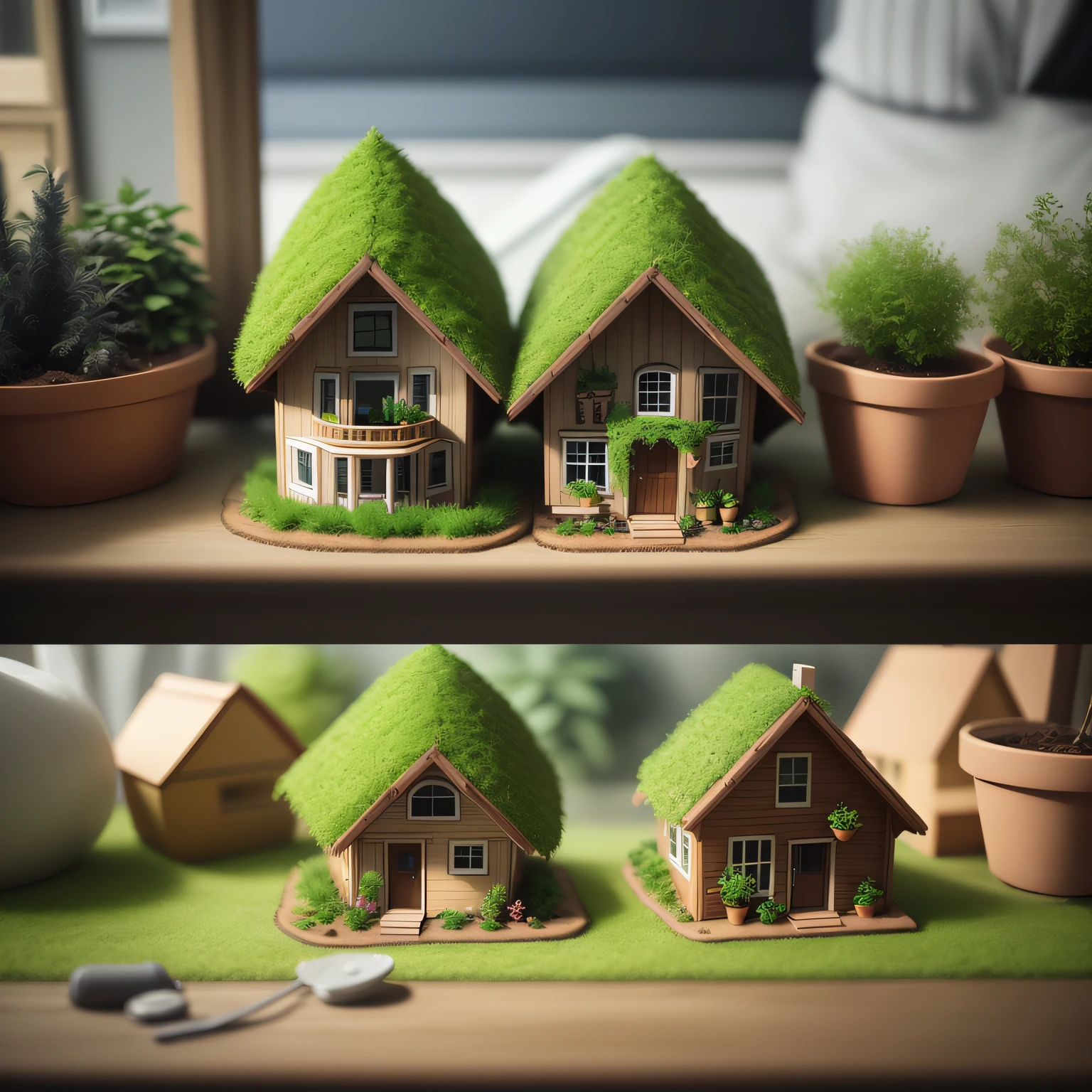 hiking, tilt-shift, --v 5 --ar 3:4 --q 2, isometric --auto