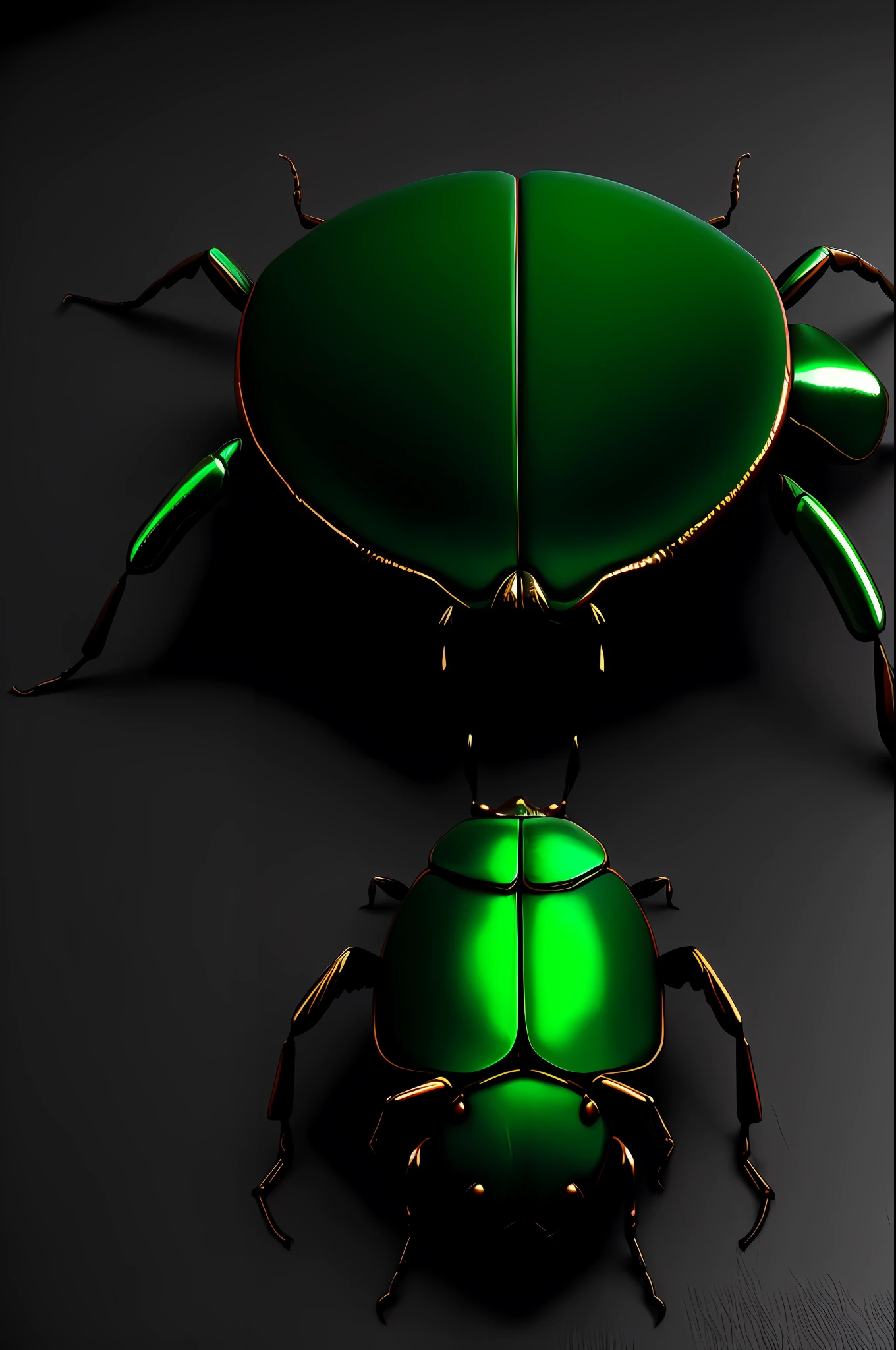 masterpiece, best quality, realistic, photorealistic, full body photo of (GREEN BEETLE), cinematic wonder, detailed face, 8k, uhd, sharp focus