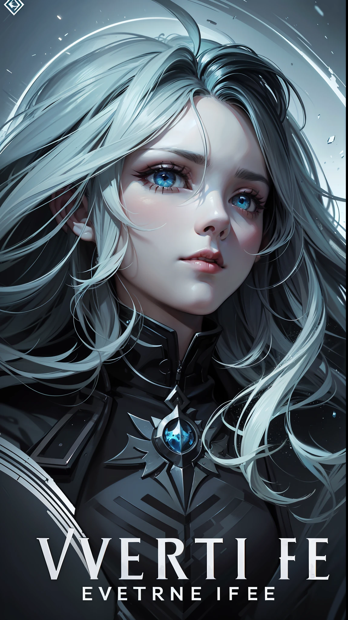 8k,intricate,elegant,highly detailed,majestic,digital photography,cowboy shot,surreal painting,broken glass,(masterpiece, sidelighting, finely detailed beautiful eyes:1.2),hdr,void3nergy lightning storm,woman,wearing regal battle armor,raining,beautiful,facing viewer t,masterpiece,upper body,.