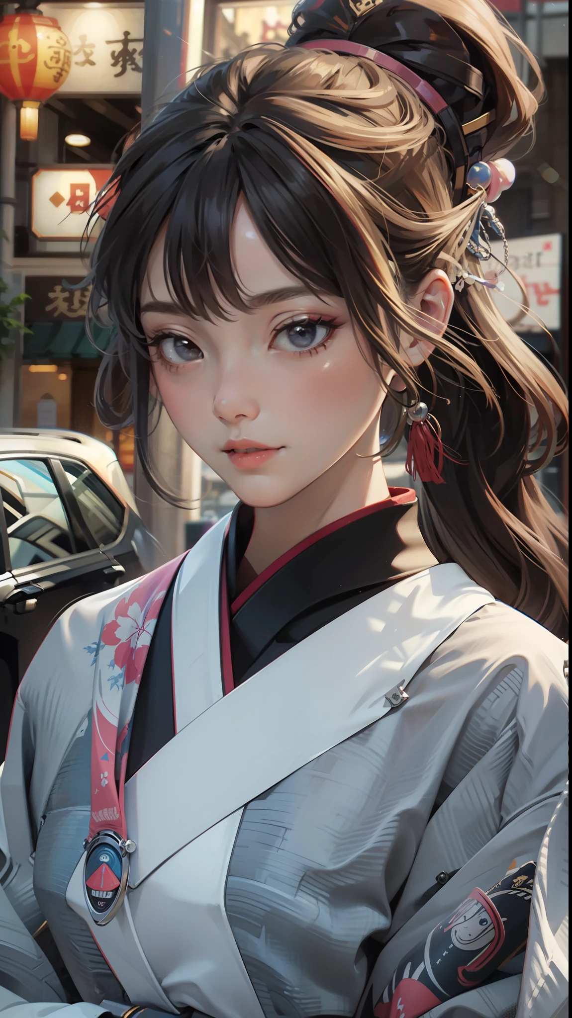 masterpiece,best quality,official art,extremely detailed CG unity 8k wallpaper,The strong father hugged the child and laughedBlue seaside, lighthouse,art by Rinko Kawauchi, inthe style of naturalistic poses, vacation dadcore,youthful energy, body extensions, analog film,superdetail, dreamy lofi photography,colourful, volumetriclighting,shot on Kodachromecityscape,blurry background,landscape/scenery,Duocai amusement park,Disney,