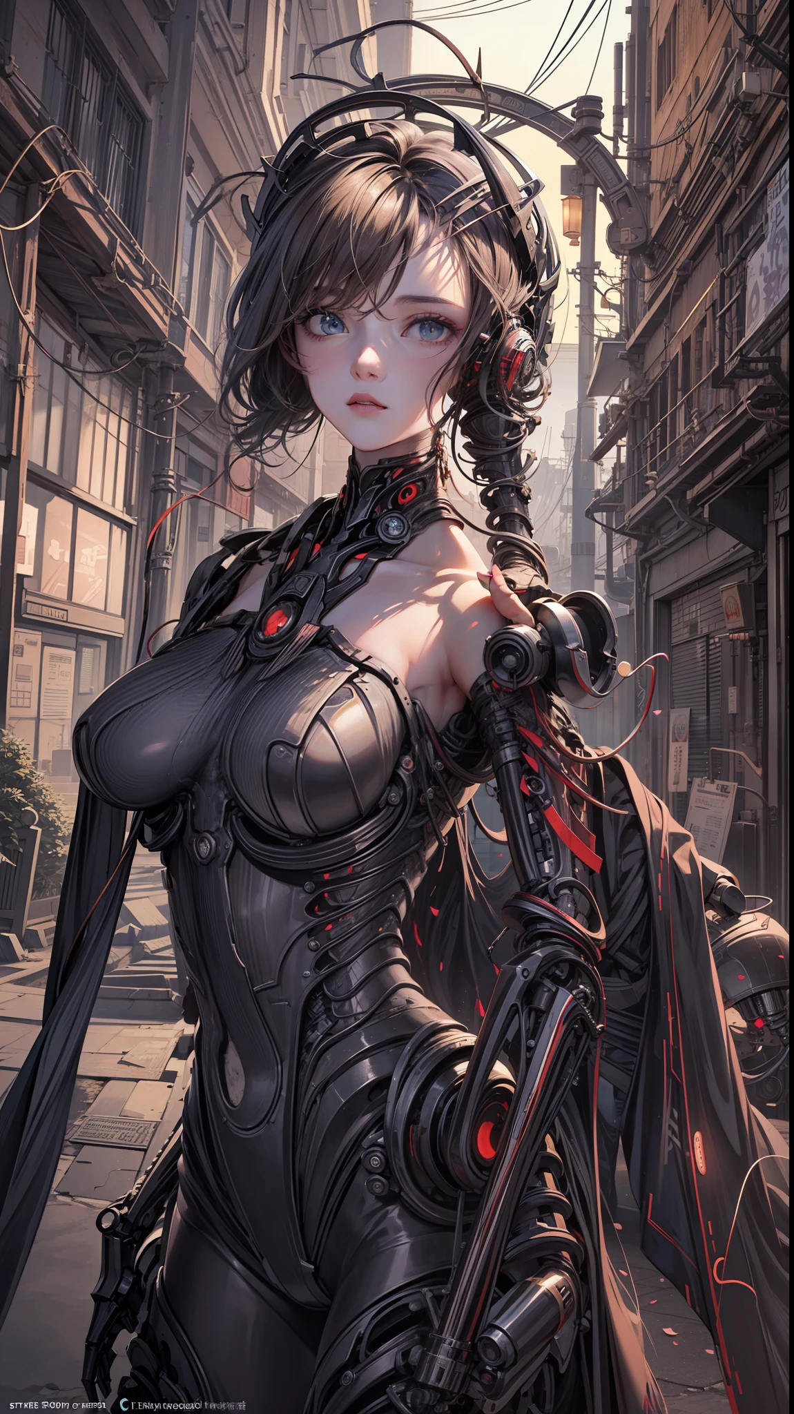 (chibi:2),Full of vitality, (female samurai: 1.9),(blindbox:2),green forest, medium range lens, science fiction, (full body shot: 2.8), solo, master colors, master color schemes, (colorful and beautiful flowers: 2.6), science fiction, warrior, gray and orange tones, masterpiece, best quality, future, mechanization, lighting, early morning, mechanical body, complex mechanical helmet, cool, biomimetic, biological design, semi mechanical, biomechanics, (In the huge green factory factory full of flowers: 1.6), sunlight, Dingdall phenomenon, complex abstract body, complex artwork, (highly detailed: 1.8), ultra detailed, high-resolution, extremely detailed CG, unified 8k wallpaper, caustics, fabric coloring, ultra detailed skin, perfect anatomical structure, meticulous, raw
perfect anatomy,detailed, exquisite details, master lighting, master color matching, photography, photography, realistic photos, 16K, wallpaper, master photography, photography works, movie grade lighting, movie grade lighting, movie, wallpaper, movie composition
动漫机械魔法style-rustmagic 花丛Style-Petal 核爆emb-nuke2 可爱kawaii anime girl 魔幻场景advntr 魔幻style-sylvamagic