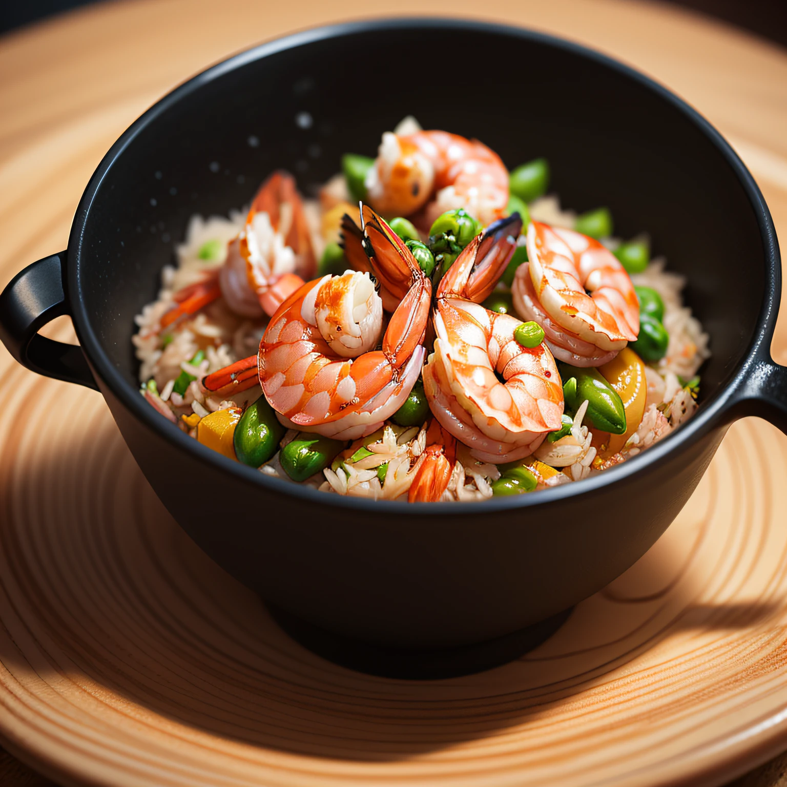 (((Shrimp ankake fried rice))), (((no person))), realistic painting by Alexei Venetianov, Shutterstock winner, photorealism, amazing food pictures, 4k food pictures, 4k food pictures, fast photography, slow motion, super fast photography, food photography, food art photography, highly detailed CG Unity 8k award-winning photos, Depth of Field, HDR, Bloom, Chromatic Aberration, Realistic, Highly Detailed, Popular in Art Station, Popular in CGsociety, Complex, High Detail, Dramatic, Intermediate Art, Ambient Lighting