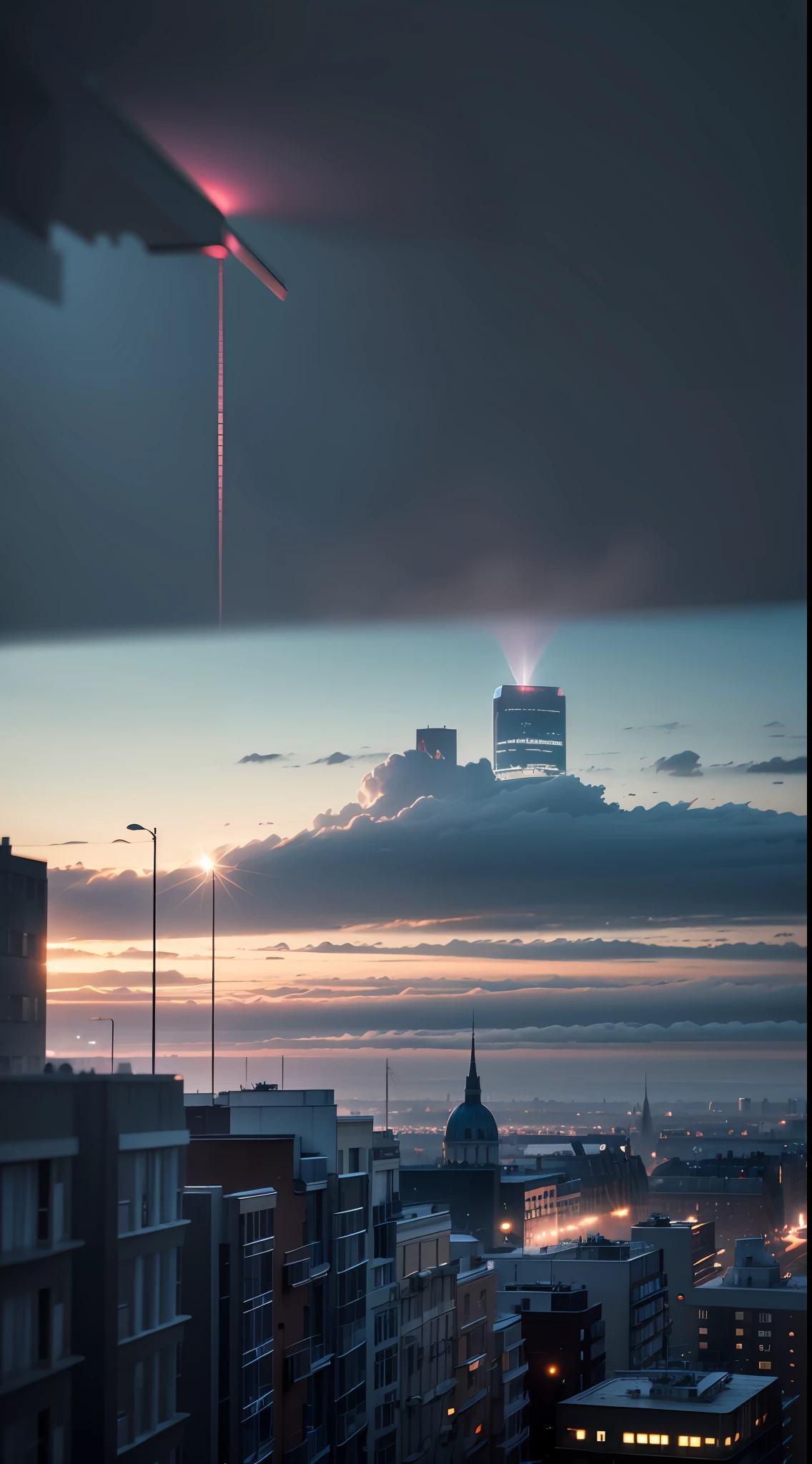 90s British style London streets, No man's street, Fog surrounds, Ring lighting, edgelighting, Blur details, modern, cinematic lighting, ray tracing, projected inset, lens flare, Hasselblad, blurry foreground, UHD, 4K, highres, high quality