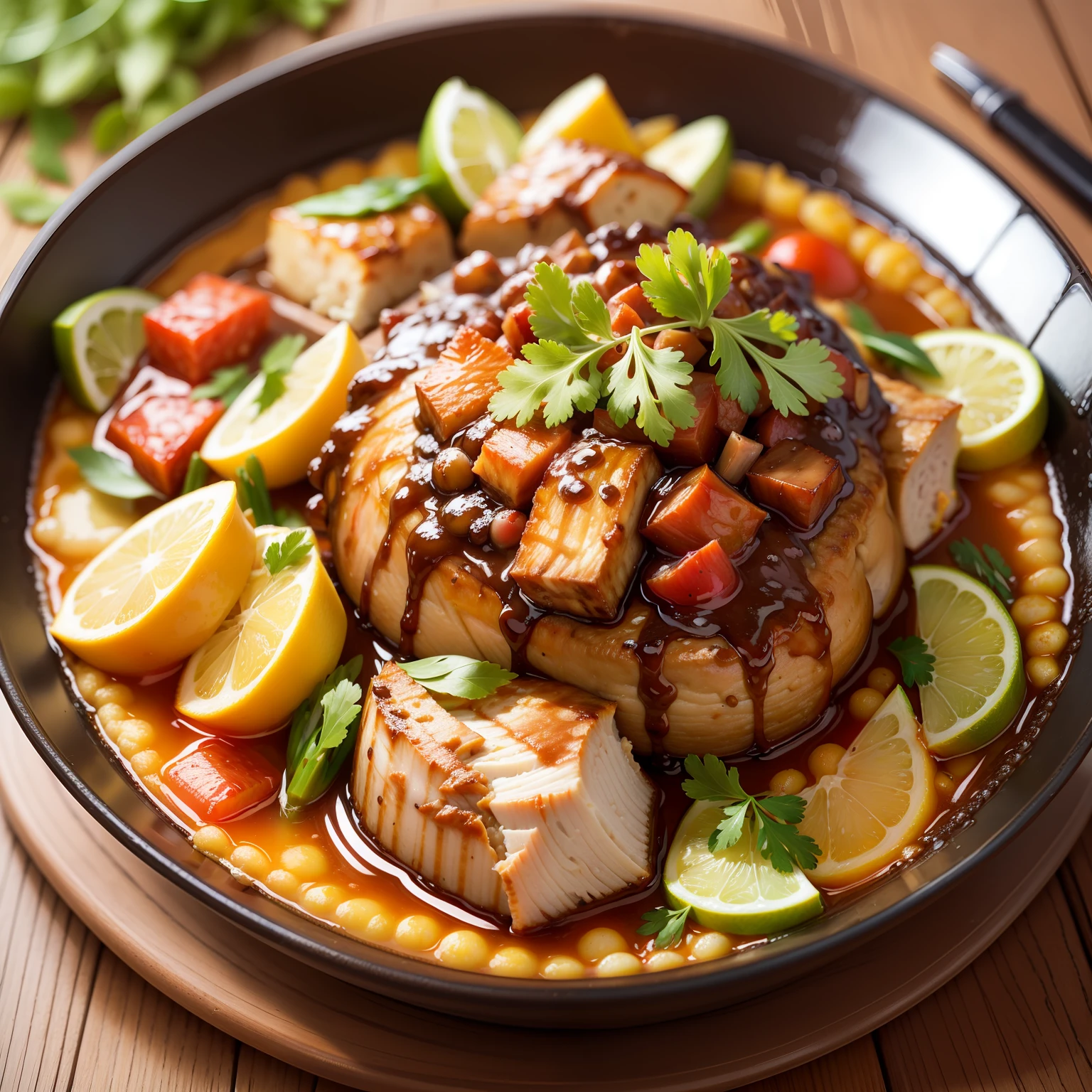 Draw a picture of food: light and grooming food, dietary conditioning: shiitake mushrooms, garlic, onions, asparagus, bamboo shoots, radish, etc., avoid sweet sticky cold greasy food. --auto