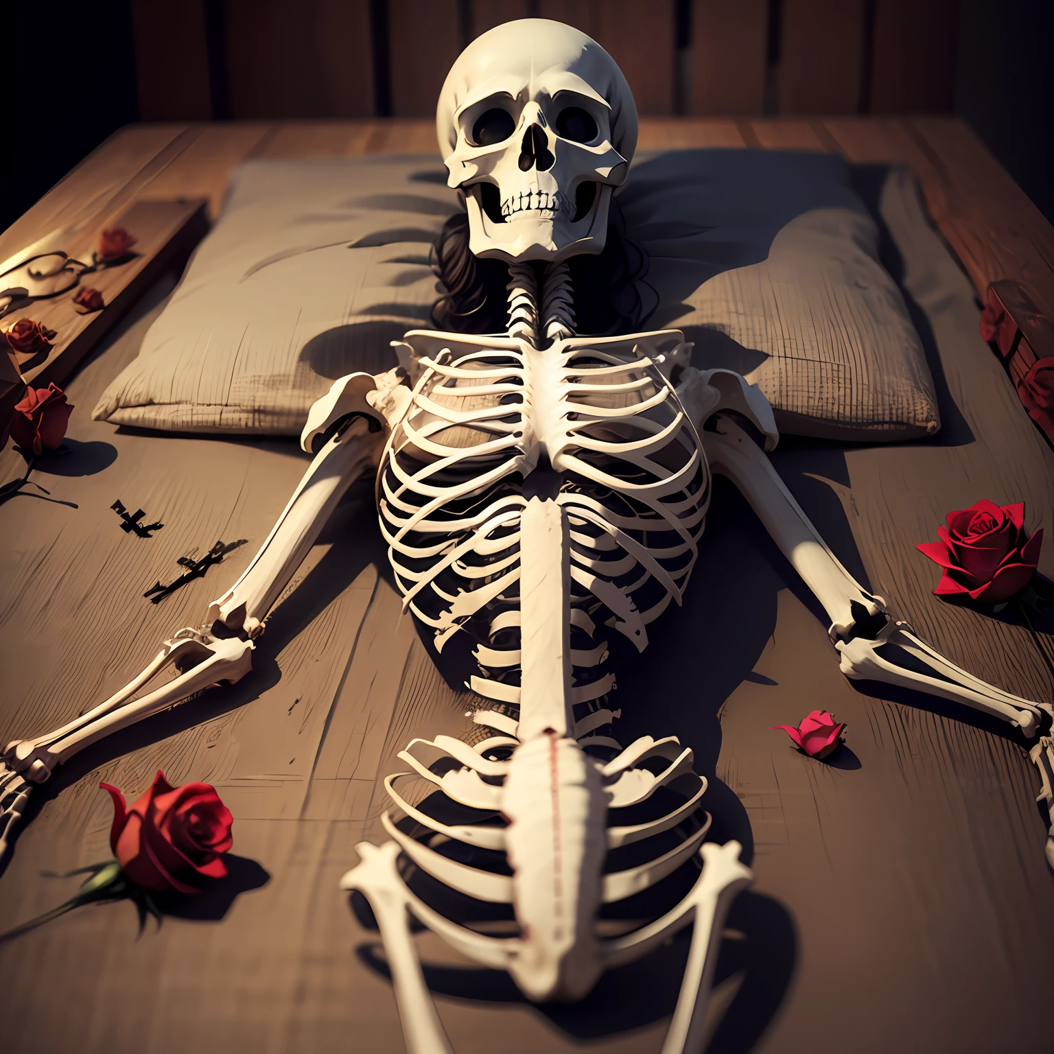 Skeletons, roses, crosses --auto