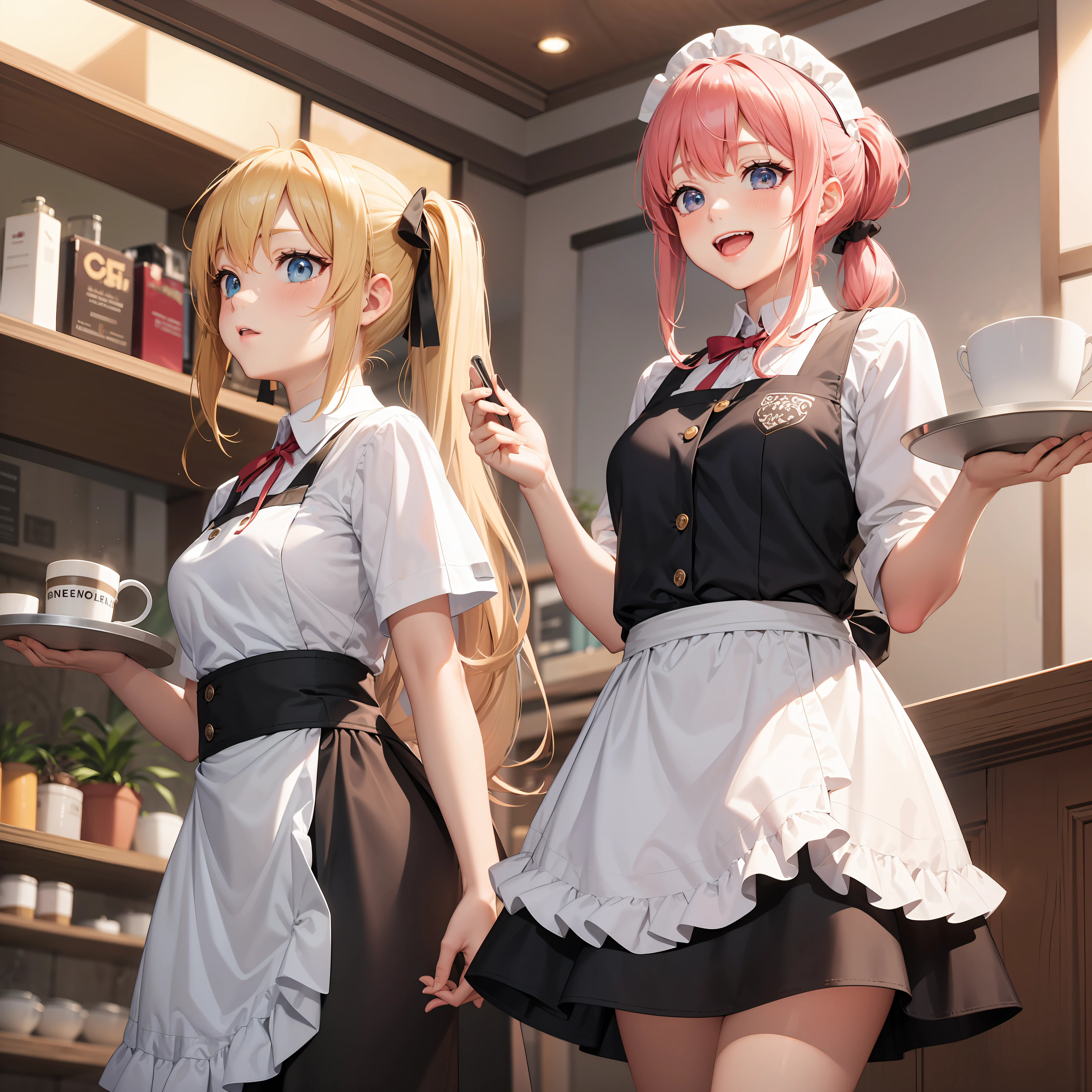To the blonde twintails
