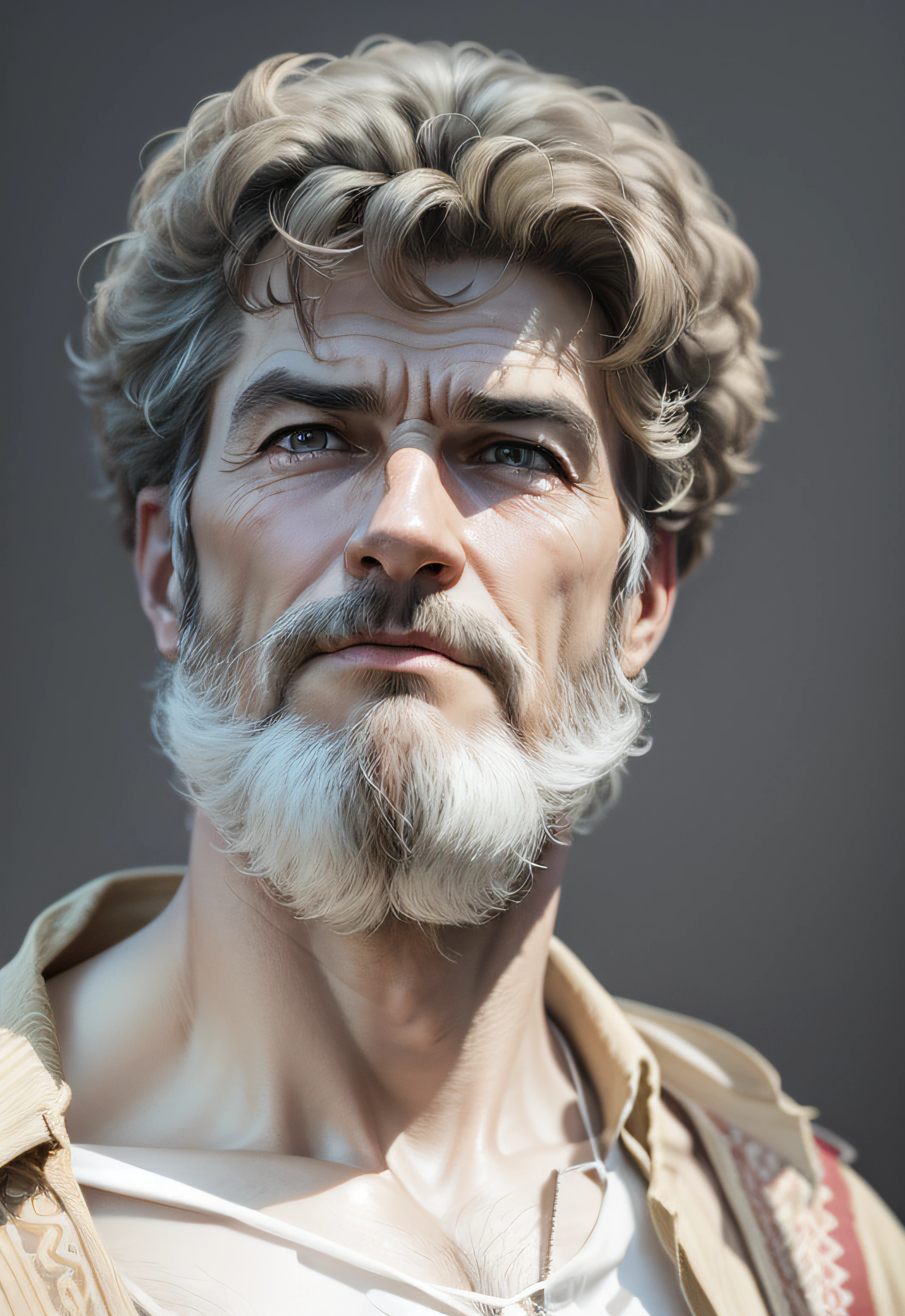 Handsome middle age
