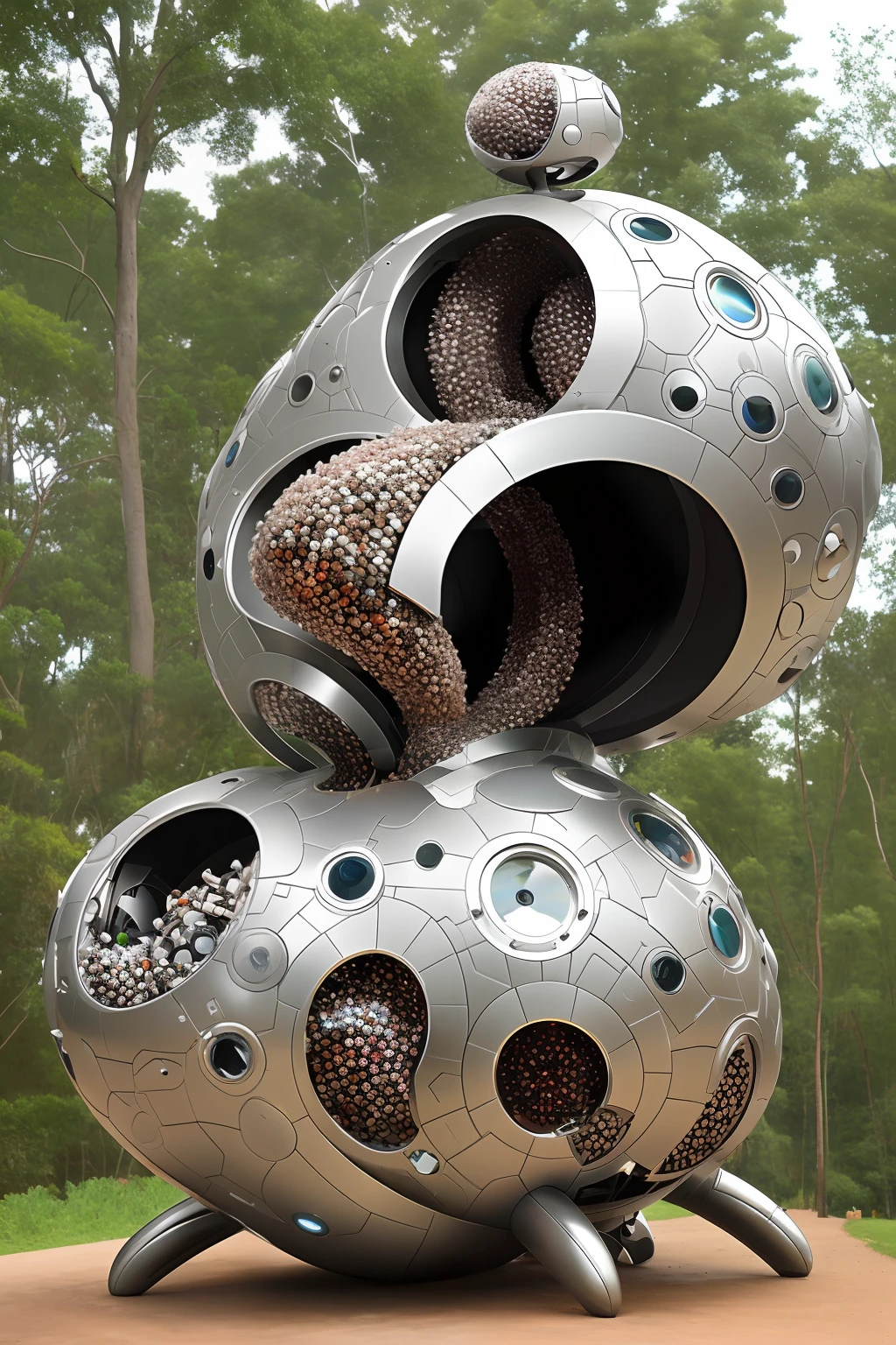 a detailed illustration of a modern and futuristic style underground, in the style of liquid light emulsion, infinity nets, thomas cole, luminous spheres, detailed marine views, light silver and black