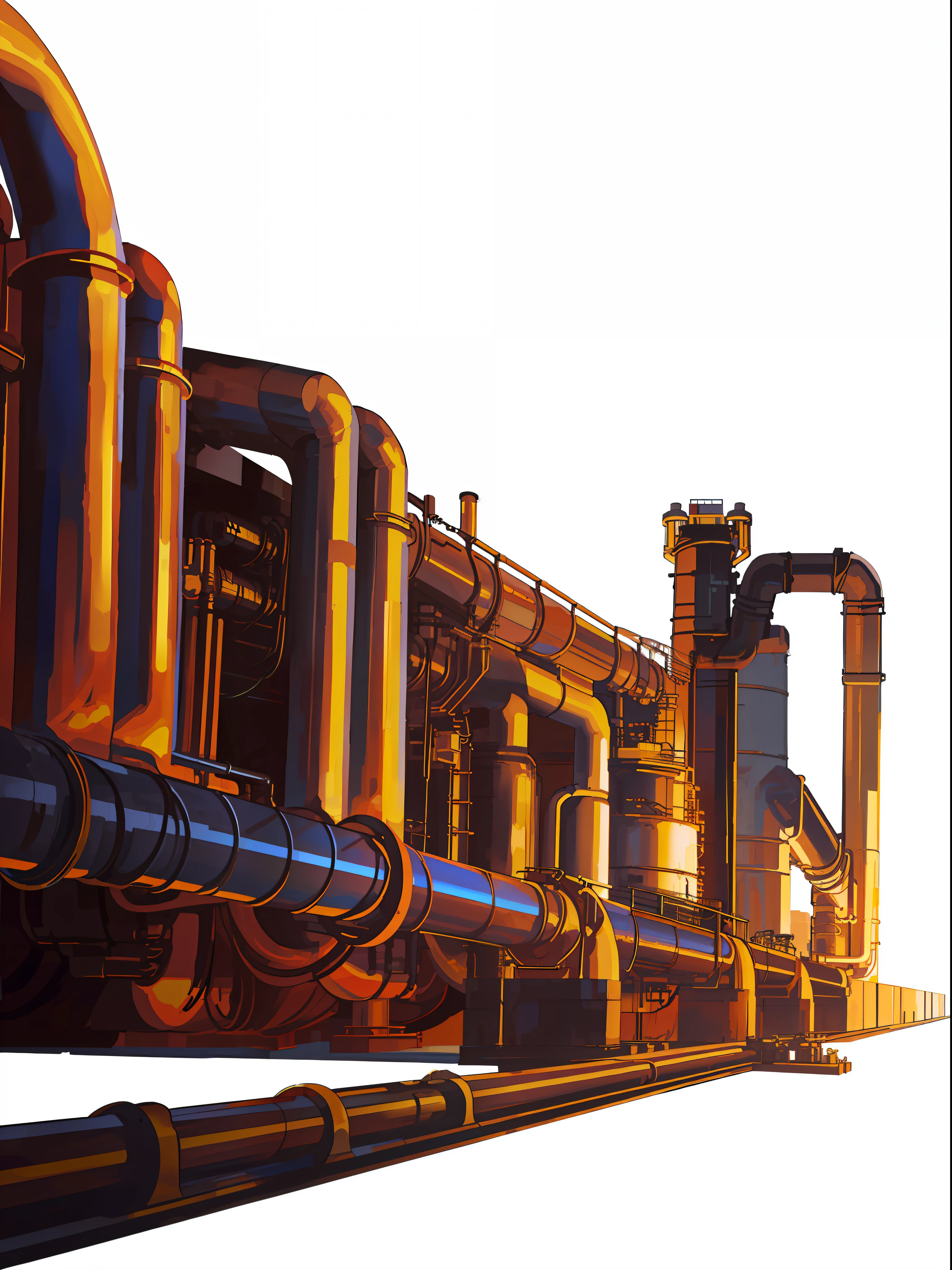 masterpiece, best quality, film, official art, propaganda art, movie wallpaper, very detailed CG unified 4k wallpaper, intricate details, gas pipeline, gas pipeline, LNG, pipeline and valve, pipeline, pipeline, industrial pipeline, background, pipe, pipe, steam pipe, big pipe, valve, many pipes, technology, composite materials, pipes and meters, photo rendering, energy,