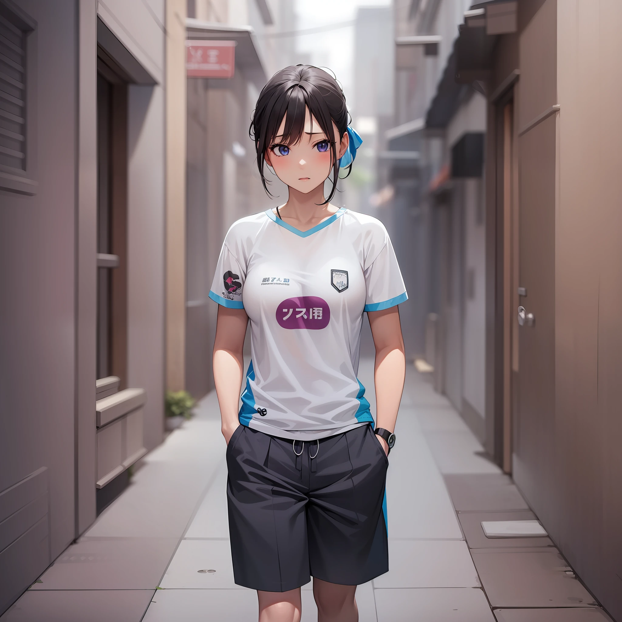 girl anime, young girl,long hair,bangs,big breast,girl body , slim body,sexy body girl anime