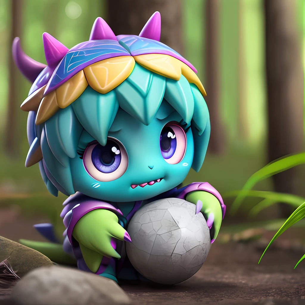 ((4 eyes kokkoni cute (very tiny monster) have rainbow colorful body, claws hands,leather feather skin): add crystal gem,cube,mushrooms,chaos,yin yang, magical ),(super cute effect),(chibi),(3m sticker collection:1.0),lay in the forest, (hip hop freestyle),(random zodiac).(185m.m), high resolution,(3d toy),full hd, uhd, 8k, intricate details ,high images quality, — ar 1024:2048, —zoom 2 --auto --s2