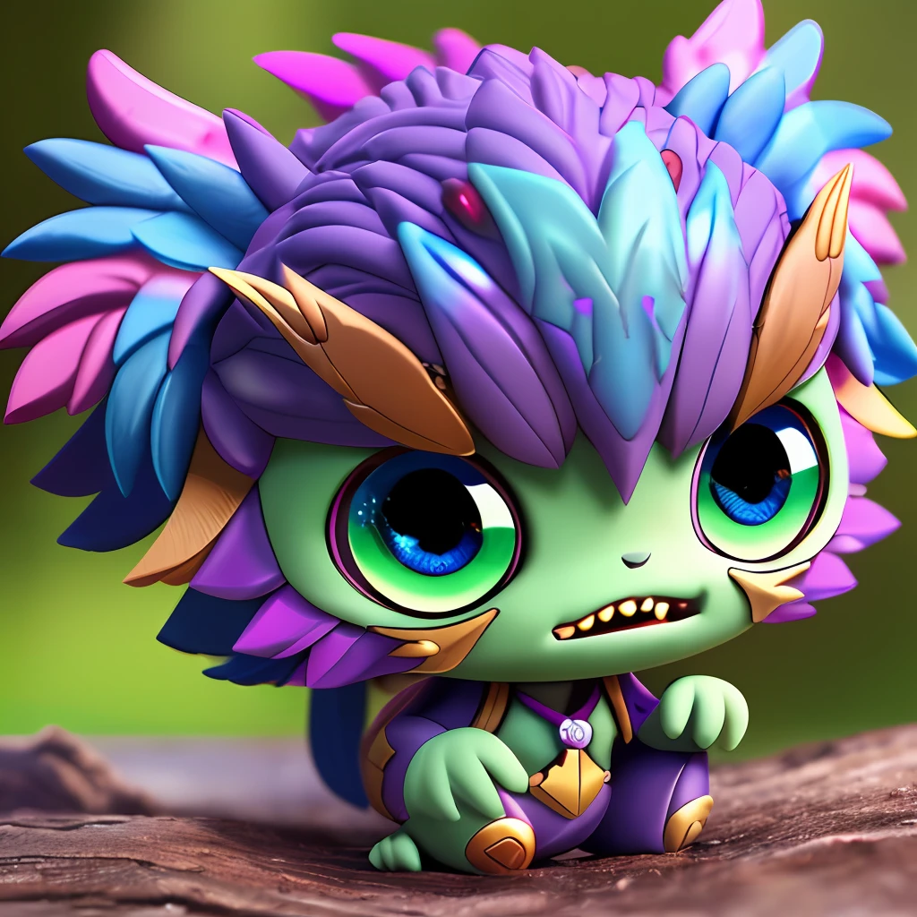 ((4 eyes kokkoni cute (very tiny monster) have rainbow colorful body, claws hands,leather feather skin): add crystal gem,cube,mushrooms,chaos,yin yang, magical ),(super cute effect),(chibi),(3m sticker collection:1.0),lay in the forest, (hip hop freestyle),(random zodiac).(185m.m), high resolution,(3d toy),full hd, uhd, 8k, intricate details ,high images quality, — ar 1024:2048, —zoom 2 --auto --s2