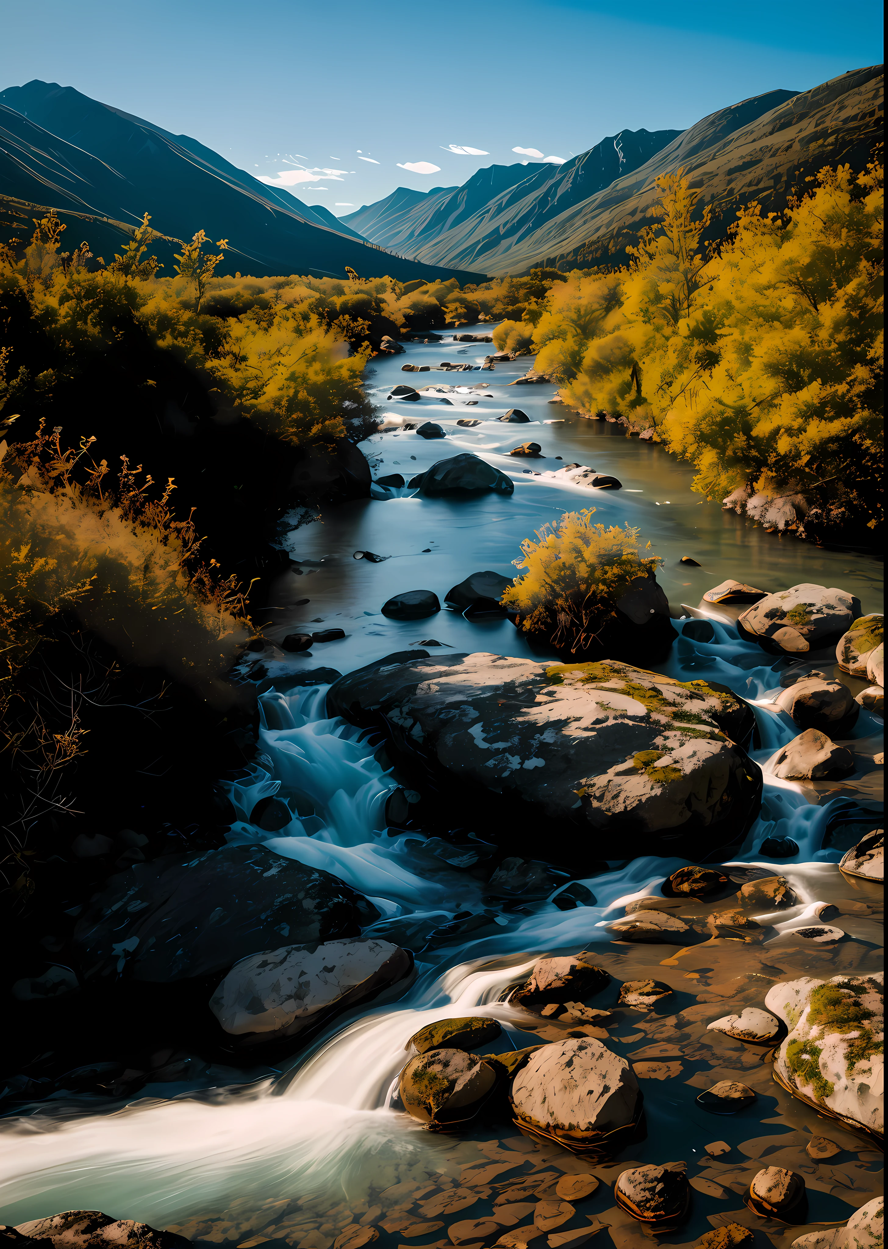 RAW photo of a landscape, small details, photorealistic, ultra-realistic photo, 8k uhd, dslr, soft lighting, high quality, film grain, Fujifilm XT3, (masterpiece)