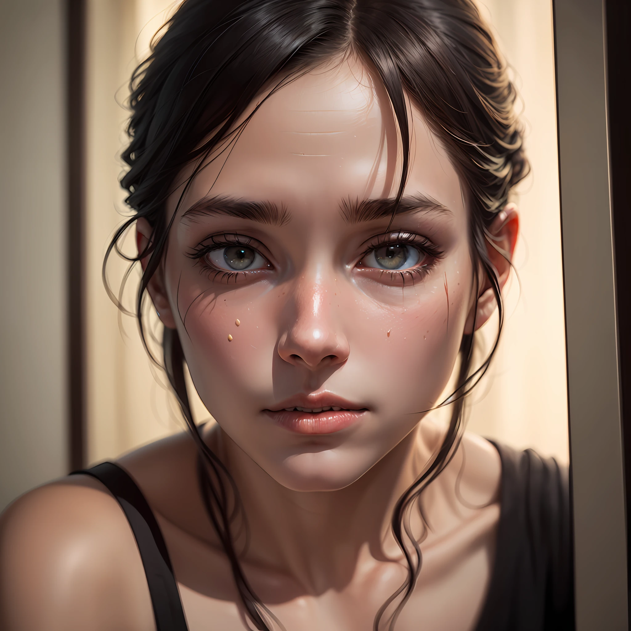 8K, Best Quality, Masterpiece, Ultra High Resolution, (Realism: 1.4), Original Photo, (Realistic Skin Texture: 1.3), (Film Grain: 1.3), (Selfie Angle) --auto