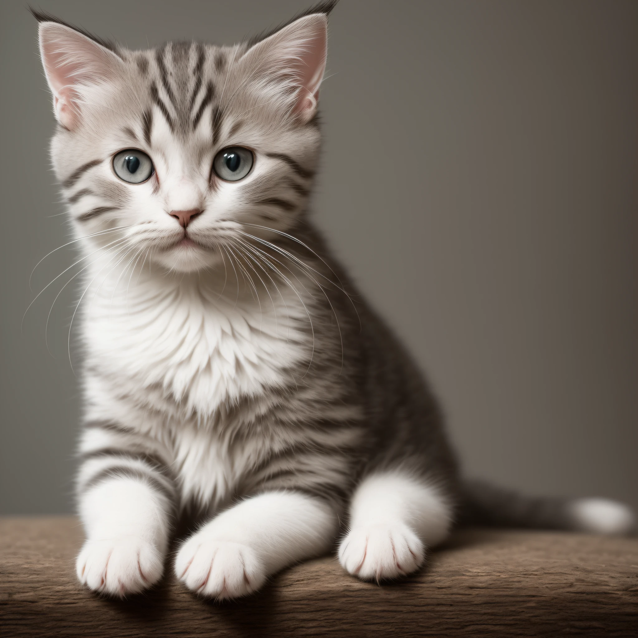 Russian kitten, ([tail | detailed line]: 1.3), (intricate detail), hdr, (intricate detail, super detail: 1.4), 4k texture, soft cinematic light, photolab, hdr, complex, elegant, cinematic footage, vignette, center