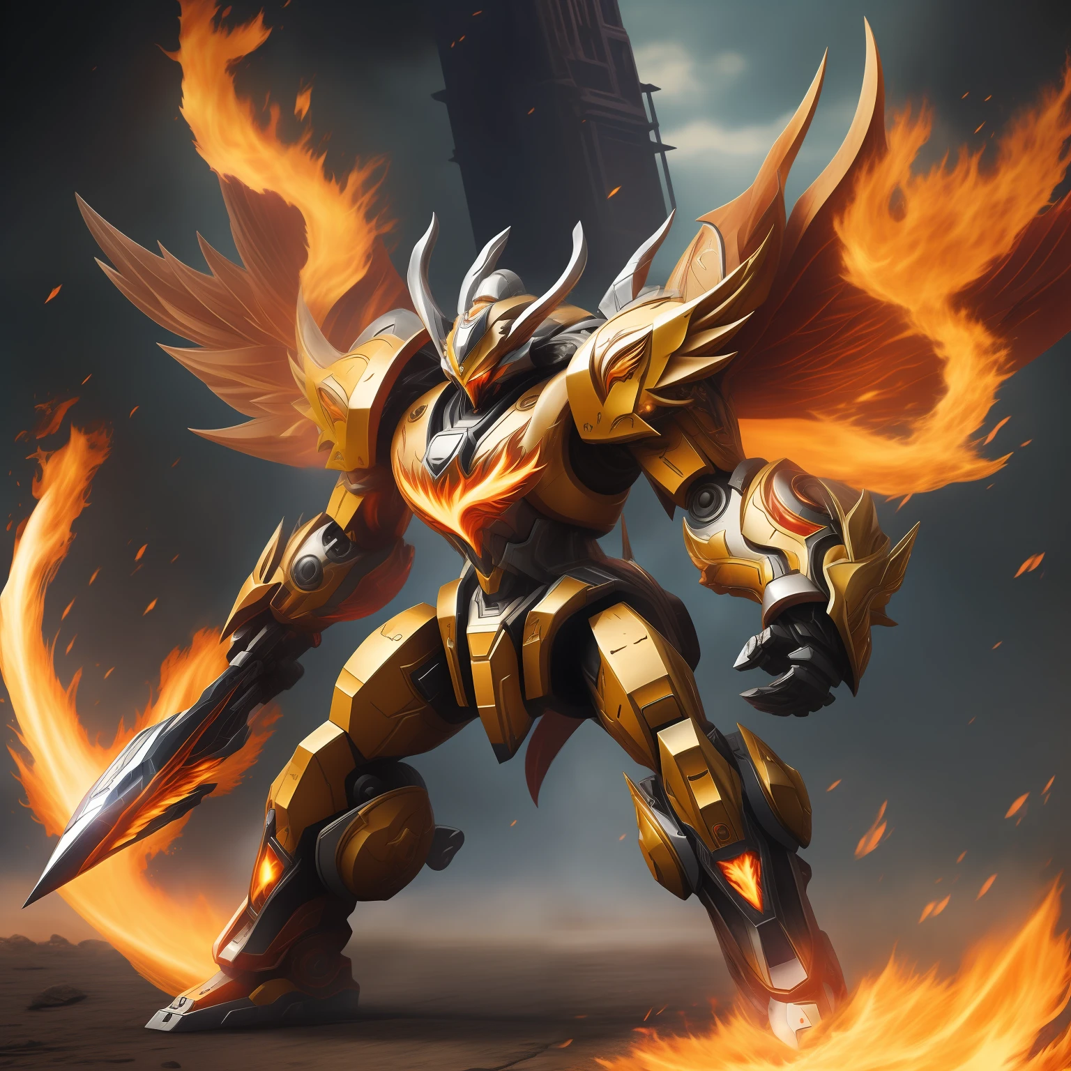 Zuhuang Mecha is a fictional mecha character that often appears in science fiction works. The ancestral phoenix combines elements of the mythical phoenix and dragon, symbolizing strength, fire, regeneration, and absolute domination. For this reason, ancestral phoenix mechs are usually designed as mechs with powerful flame abilities, regeneration abilities, and dominance.
Ancestral Phoenix mechs usually have a beautiful phoenix shape and dragon-like body structure, as well as powerful flame breath and flame shield abilities. It can blast out fiery flames that burn enemies to ashes and use its Flame Shield to fend off enemy attacks.
In addition, the ancestral phoenix mech also has a powerful regeneration ability, which can quickly heal itself and recover damage, making it able to continue fighting in battle and is not easy to defeat. It can accelerate self-healing by releasing flame energy, while harnessing its regenerative power to restore broken parts of the body.
In the storyline, the ancestral phoenix mech is often used to fight evil forces or carry out important missions. Its powerful flame abilities and regeneration abilities make it a ruler on the battlefield, capable of destroying enemies, protecting companions, and ensuring successful completion of missions.