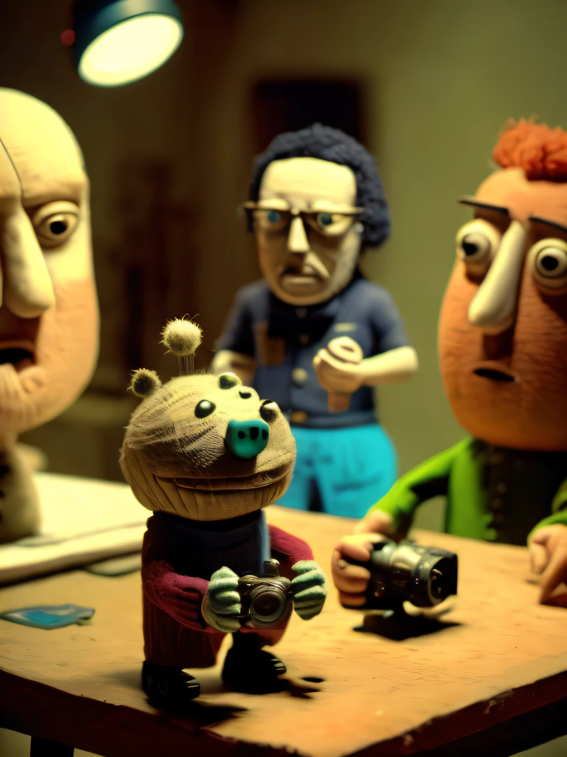 STOP-MOTION ANIMATION style interview, stop-motion