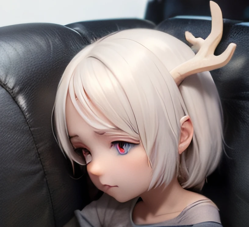 Consistent with human anatomy, Shiny Hair, Surrealisality, animemasume, realismn, light and shade contrast, superdetails, high quailty, best qality, dtextured skin, Positive antlers, The **********, Verism, Cubism, stereogram, High Details, UHD, ccurate, Anatomically correct, High Details, 8k