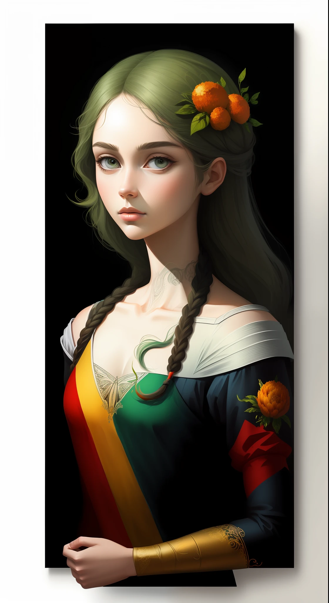 (masterpiece), Beautiful minimal wall art , colorful, High pixel, High quality, sharp, illustration, digital art
