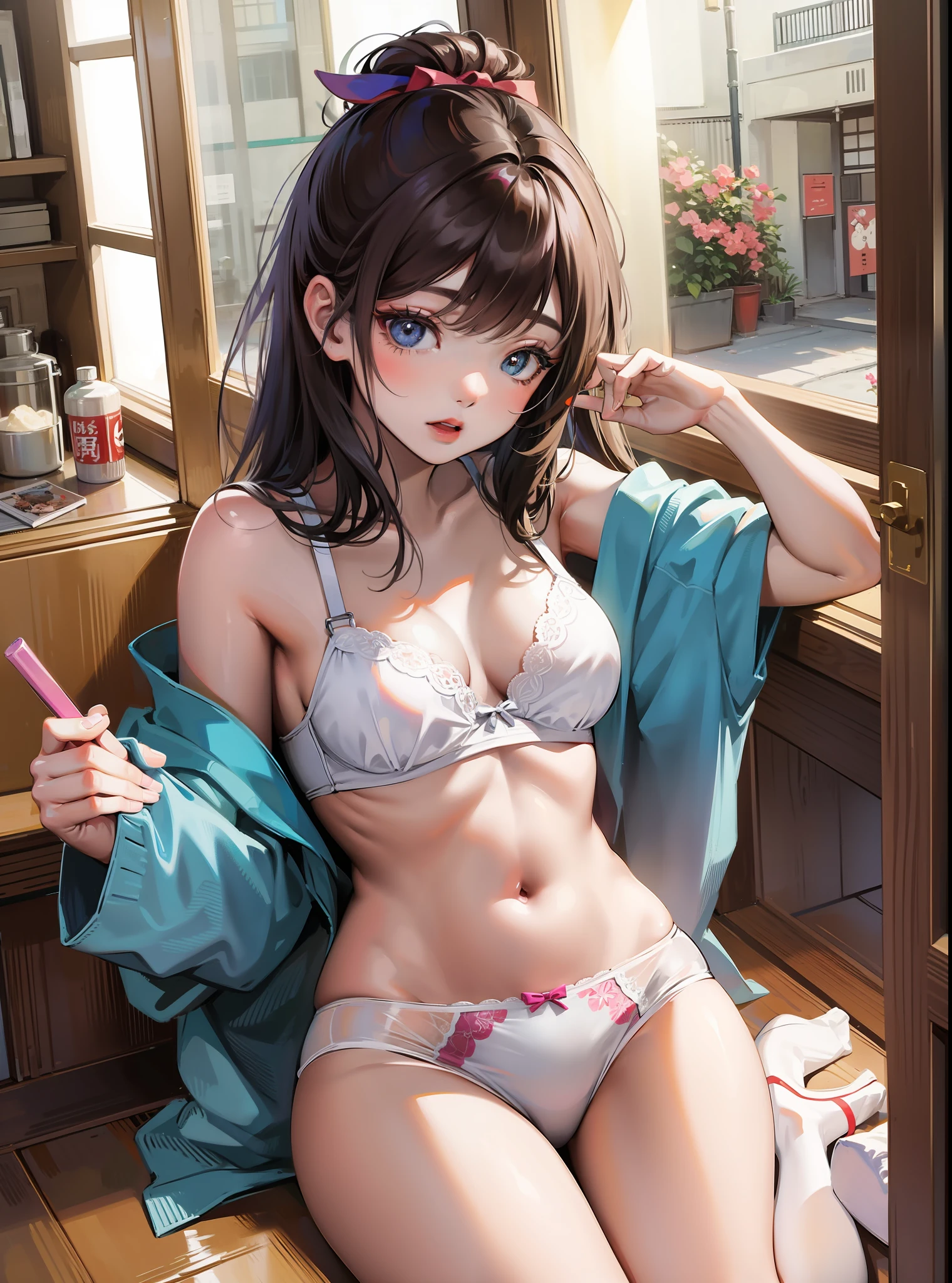 Japan cute girls in underwear