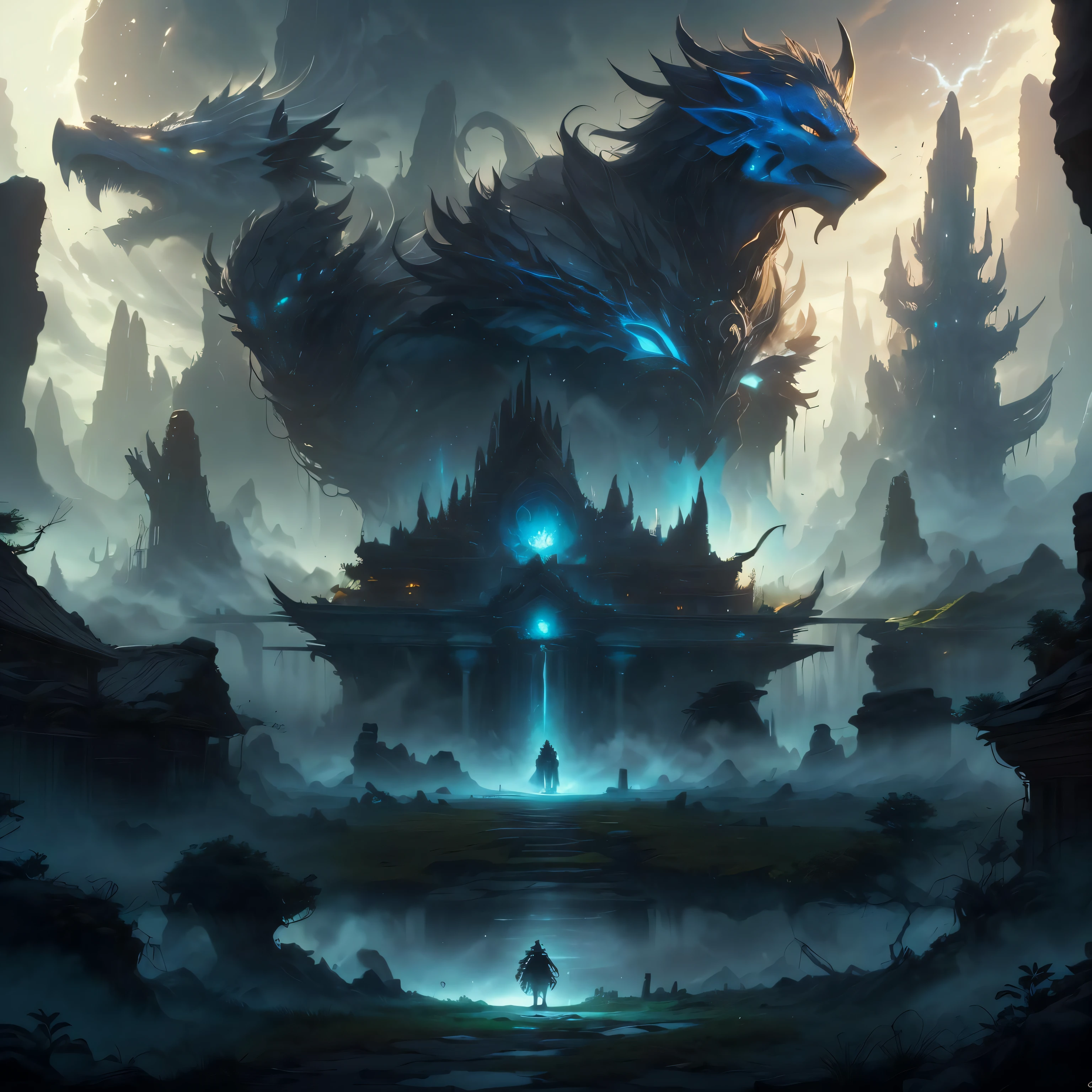 ((Best quality)), ((masterpiece)), (highly detailed:1.3)3D,tanjoreai , Amidst a realm of enchantment and mythical wonders, tales of (heroes:1.1) and (heroines:1.2) unfold. In this realm, ancient prophecies foretell the rise of a chosen champion destined to confront a malevolent force threatening to plunge the world into eternal darkness. The path to victory lies scattered across exotic and otherworldly landscapes, from mist-shrouded forests to towering crystalline peaks and (ethereal floating islands:1.1).Harnessing the arcane arts, (mighty wizards:1.1) conjure spells that weave intricate patterns of magic, while (elven archers:1.1) unleash arrows infused with ancient power. (Dwarven smiths craft legendary weapons:1.1) imbued with the essence of mythical creatures, capable of vanquishing even the most formidable foes.The heroes embark on a perilous quest, guided by ancient scrolls and cryptic riddles. Along their journey, they encounter wise mystics, shape-shifting creatures, and (mysterious sorceresses:1.1) who possess forbidden knowledge.As the heroes traverse the realms, ancient ruins and forgotten temples reveal long-lost secrets and powerful artifacts. The clash of steel and the crackling of (magical energies:1.1) echo through ancient battlegrounds, as the destiny of the world hangs in the balance. The heroes must summon unwavering courage, unwavering unity, and unlock their true potential to overcome seemingly insurmountable odds and fulfill their heroic destinies.In this realm of high fantasy, where the realms of magic and technology intertwine, where legends are born and (epic:1.2) sagas unfold, where heroes rise and villains fall, embark on a grand adventure that will captivate the imagination and transport you to a world where anything is possible,HDR (High Dynamic Range),Ray Tracing,NVIDIA RTX,Super-Resolution,Unreal 5,Subsurface scattering,PBR Texturing,Post-processing,Anisotropic Filtering,Depth-of-field,Maximum clarity and sharpness,Multi-layered textures,Albedo and Specular maps,Surface shading,Accurate simulation of light-material interaction,Perfect proportions,Octane Render,Two-tone lighting,Low ISO,White balance,Rule of thirds,Wide aperature,8K RAW,Efficient Sub-Pixel,sub-pixel convolution,luminescent particles,