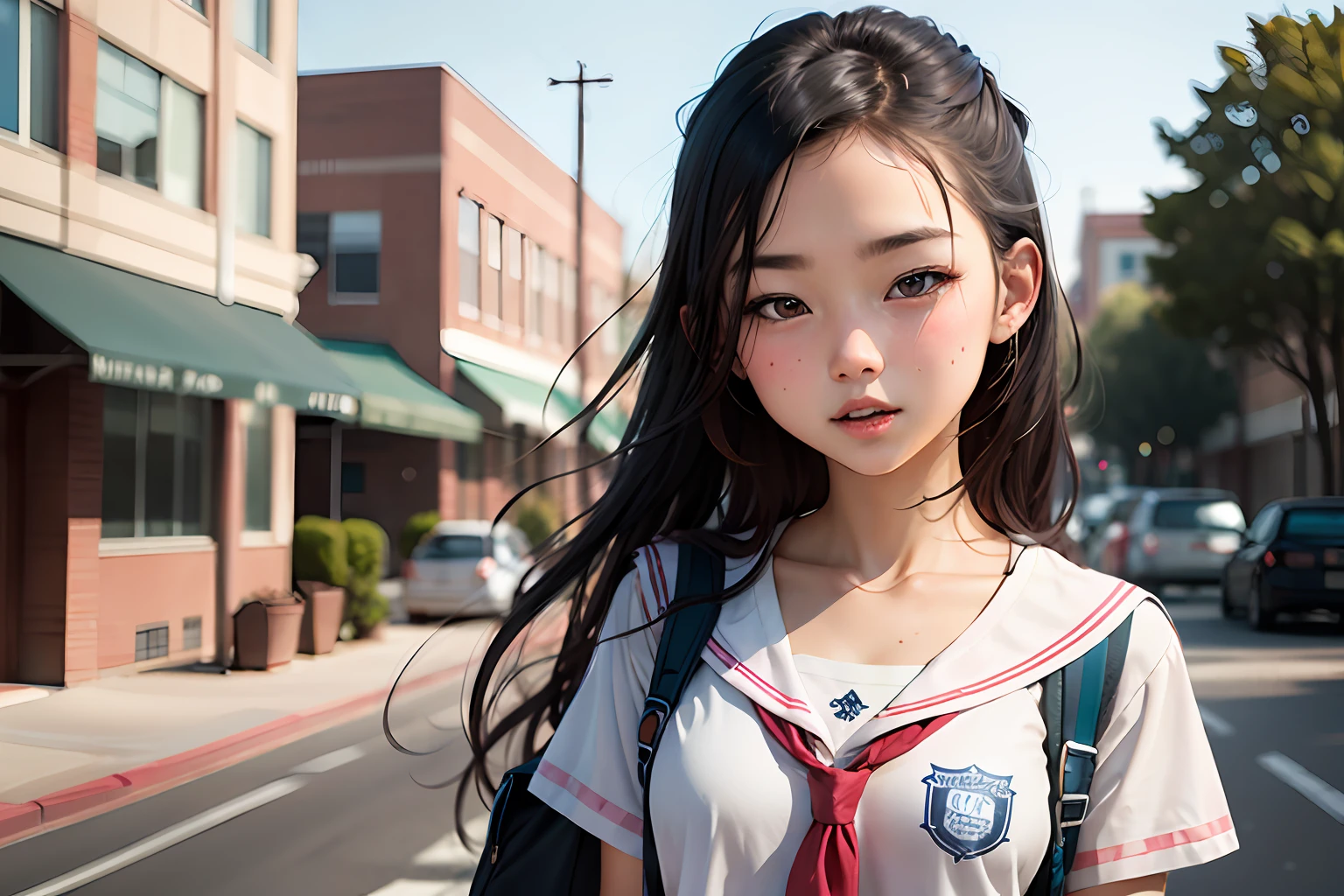 high school girl