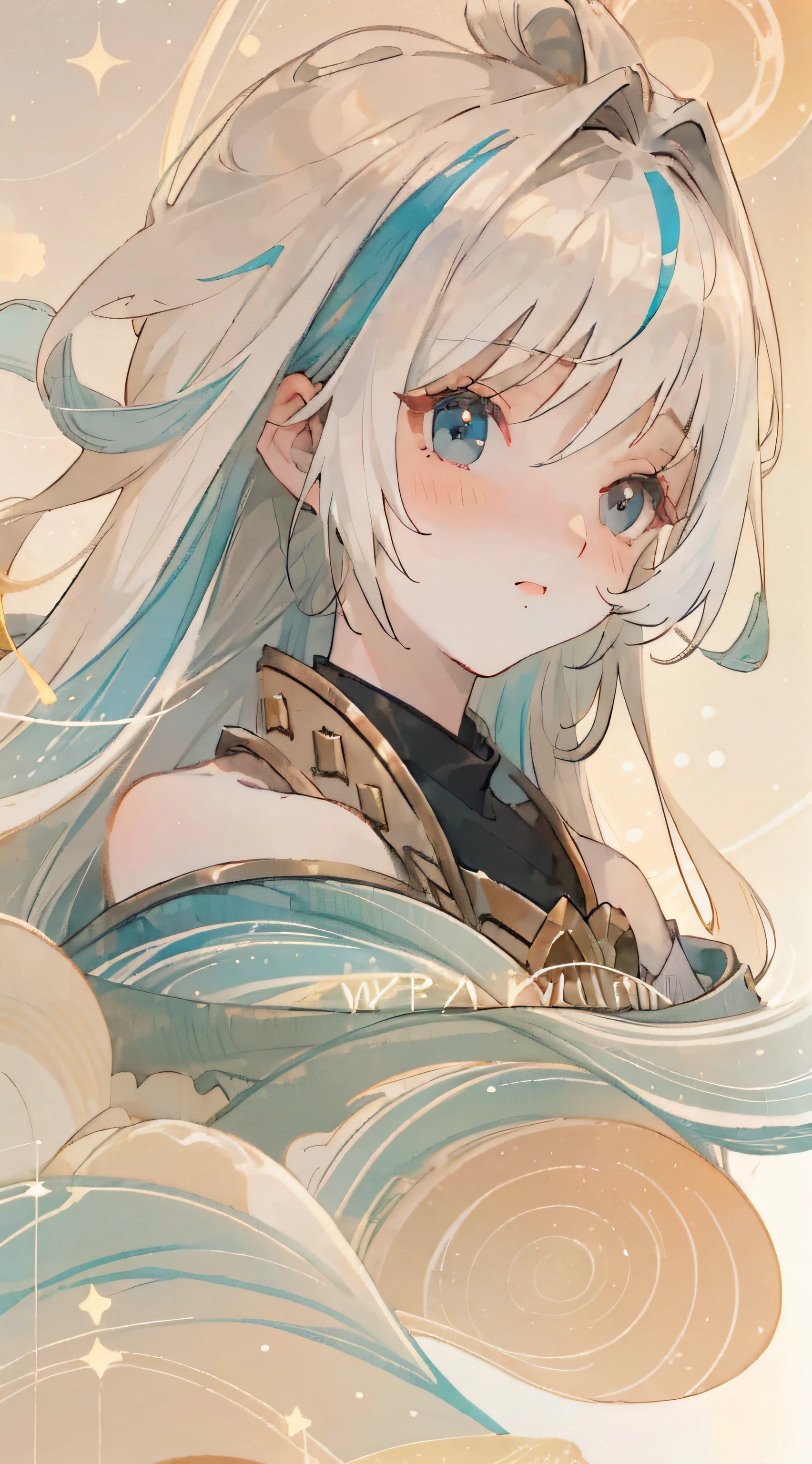 -((masterpiece)), (((best quality))), ((ultra-detailed)), ((illustration)),[realism light effect],shadow,(Fantasy style),(white background:1.6), simple background, (earth theme), (a cloak) [(hair focus, ((1girl)), [(big slime hair): (cloud hair): 0.3], (hair on background), (high saturation), (colorful_galaxy_print_clusters_of_stars_print:1.35), (detailed starry sky with colorful galaxies and galactic clouds) :1.2)):0.35], (((Masterpiece))), ((Best Quality))), ((Ultra Detailed)), (Illustration), (Dynamic Angle), ((Floating)), (Paint), ((Unkempt Hair)), ((Long Hair)), ((Beautiful Delicate Face)), Collar, Bare Shoulders, Gray Hair, ((Colorful Hair)), ((Striped Hair)), Beautiful Delicate Eyes, (Gradient Eyes), (((Colored Eyes))), (((Colored Background))), ( High saturation))), ((surrounded by colorful splashes))), (surrounded by colorful dot))), colorful bubble, ((shining)), gilt pattern