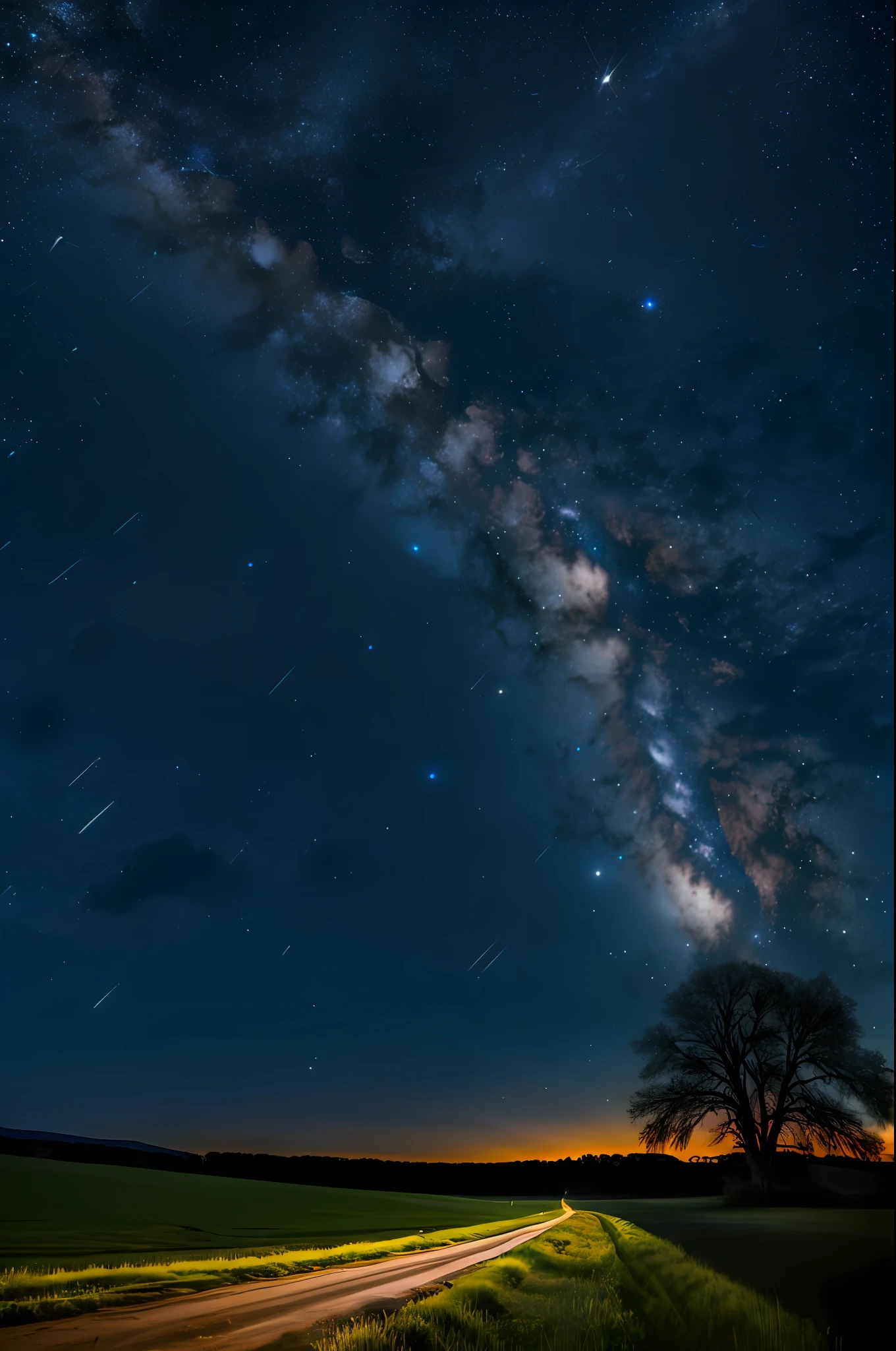 rural, nightscape, night, background night, night background, starry sky, hyperdetail
