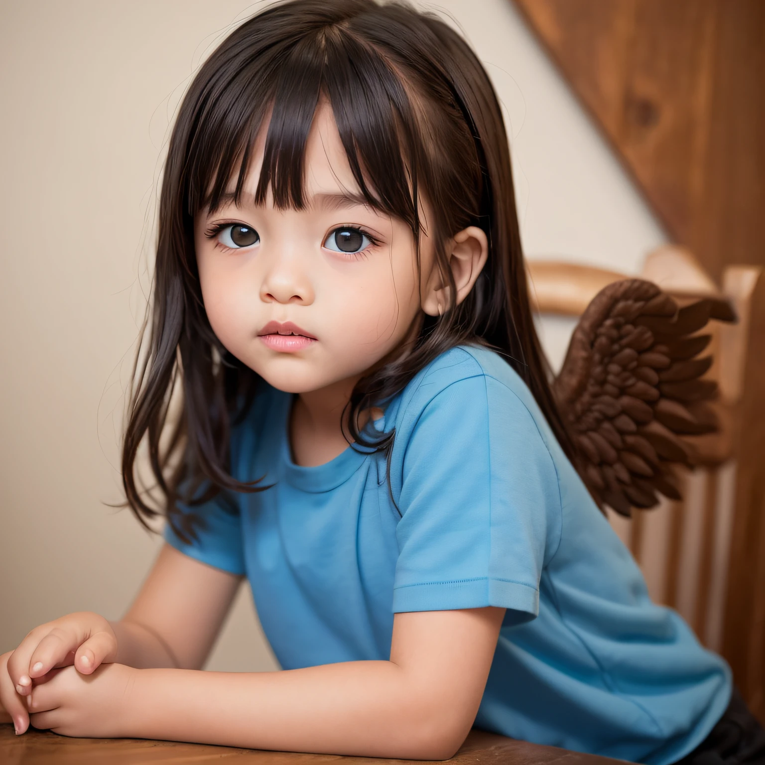 black angel 4 yearstiful brown hair blue eyes catholic --auto