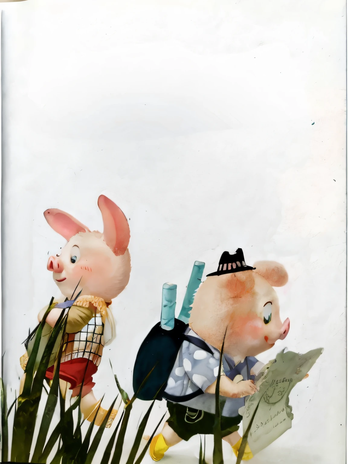 Two little pigs