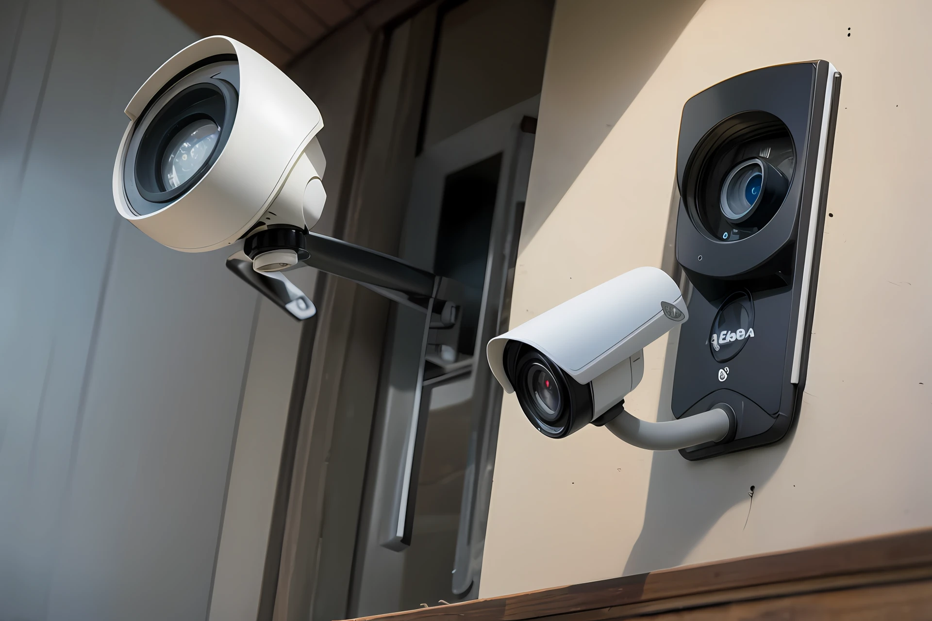 A security camera