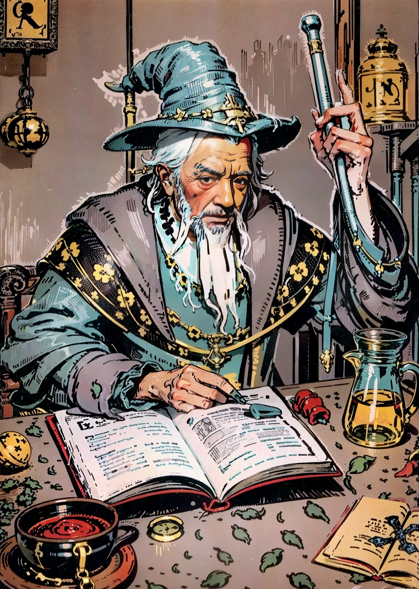 Hands, old hands, rich in detail