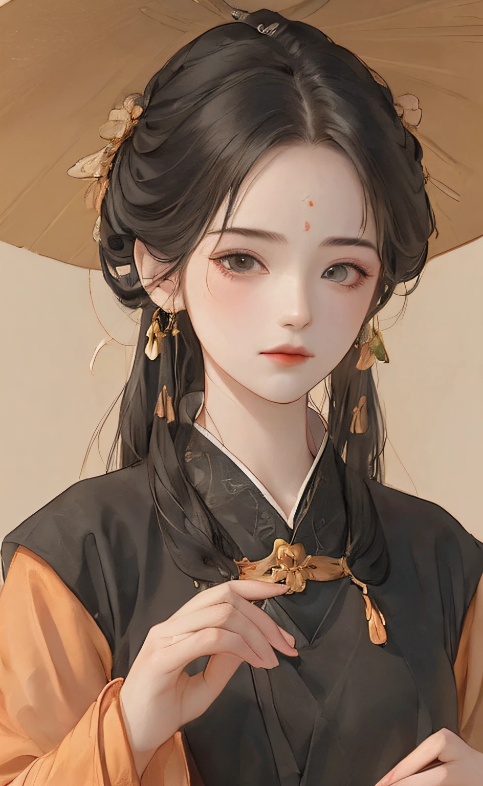 A girl, ancient Chinese costume, whole body, sunshine, clear face, clean white background, masterpiece, super detail, epic composition, ultra HD, high quality, extremely detailed, official art, uniform 8k wallpaper, super detail, 32k