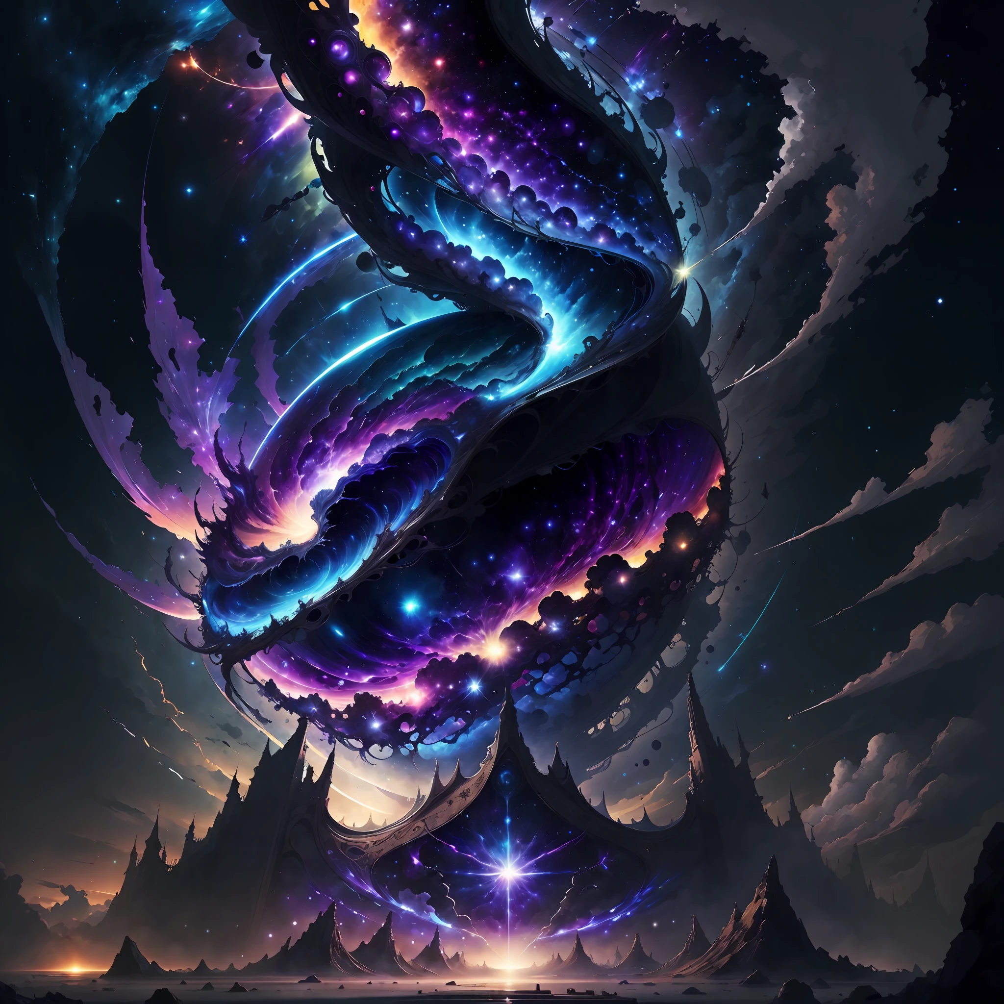 V0id3nergy night sky