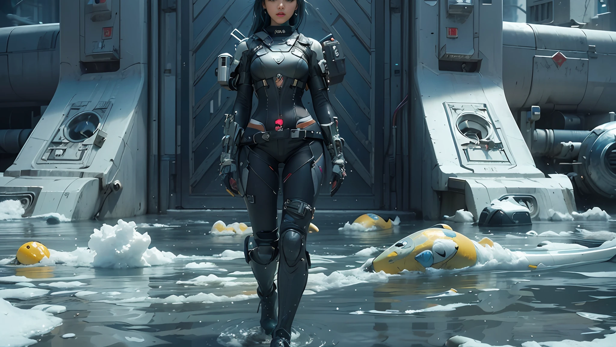 ((Best quality)), ((masterpiece)), (detailed:1.4), 3D, an image of a beautiful cyberpunk female,HDR (High Dynamic Range),Ray Tracing,NVIDIA RTX,Super-Resolution,Unreal 5,Subsurface scattering,PBR Texturing,Post-processing,Anisotropic Filtering,Depth-of-field,Maximum clarity and sharpness,Multi-layered textures,Albedo and Specular maps,Surface shading,Accurate simulation of light-material interaction,Perfect proportions,Octane Render,Two-tone lighting,Wide aperture,Low ISO,White balance,Rule of thirds,8K RAW,