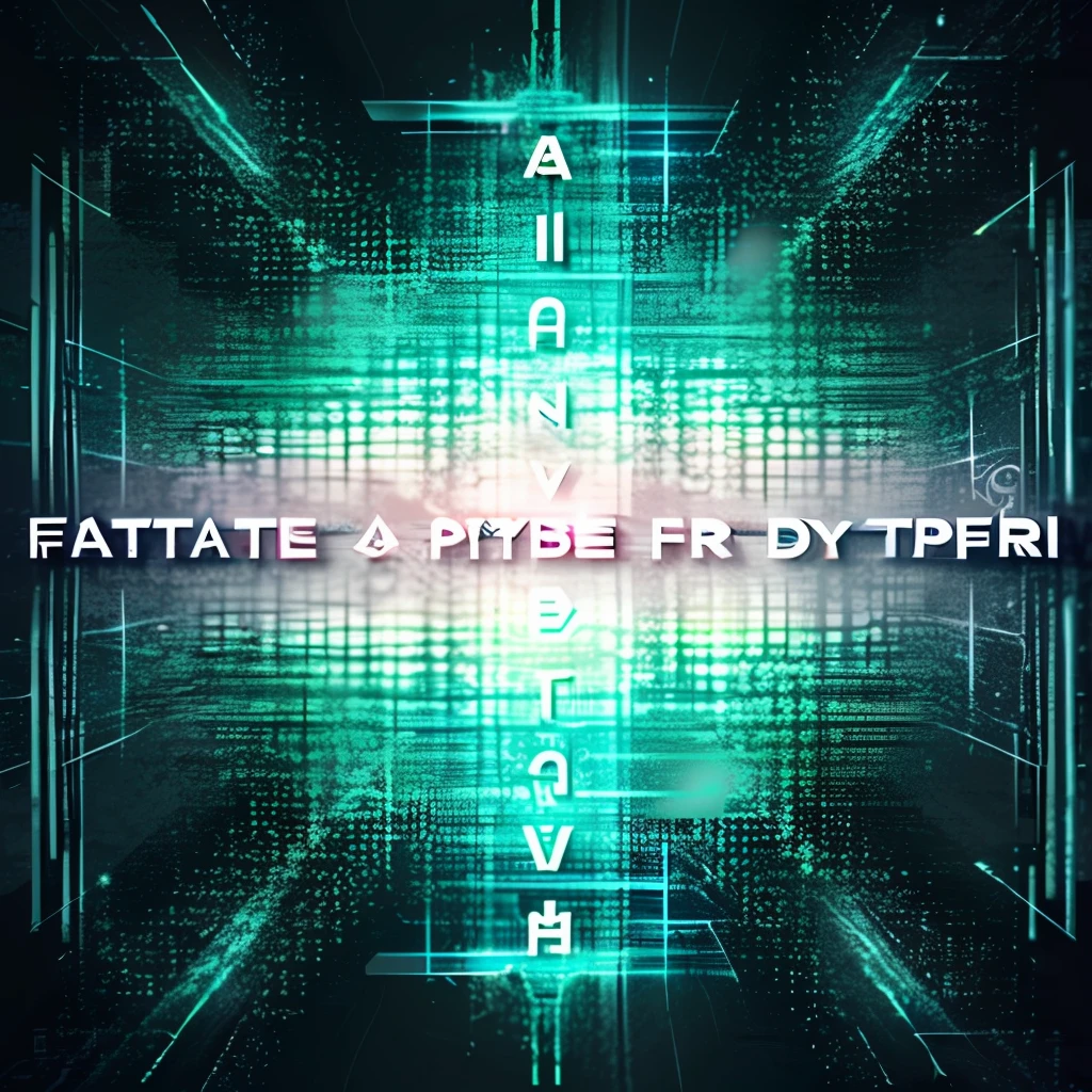 Imagine a Matrix-style cipher background