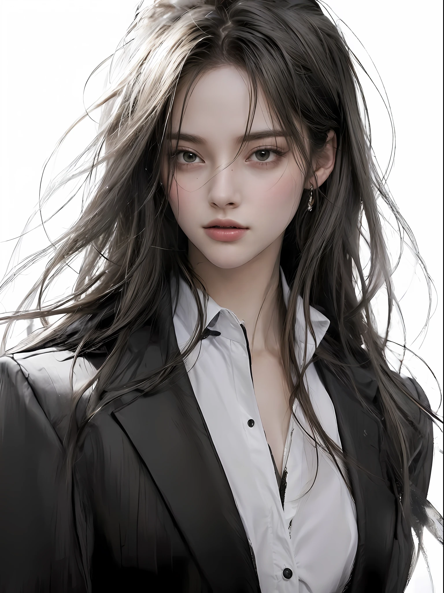 (masterpiece:1.3),(best quality:1.2),8k,absurdres,(extremely detailed:1.3),highestres,(1girl:1.2),portrait,
,shirt, long hair, very long hair, suit,