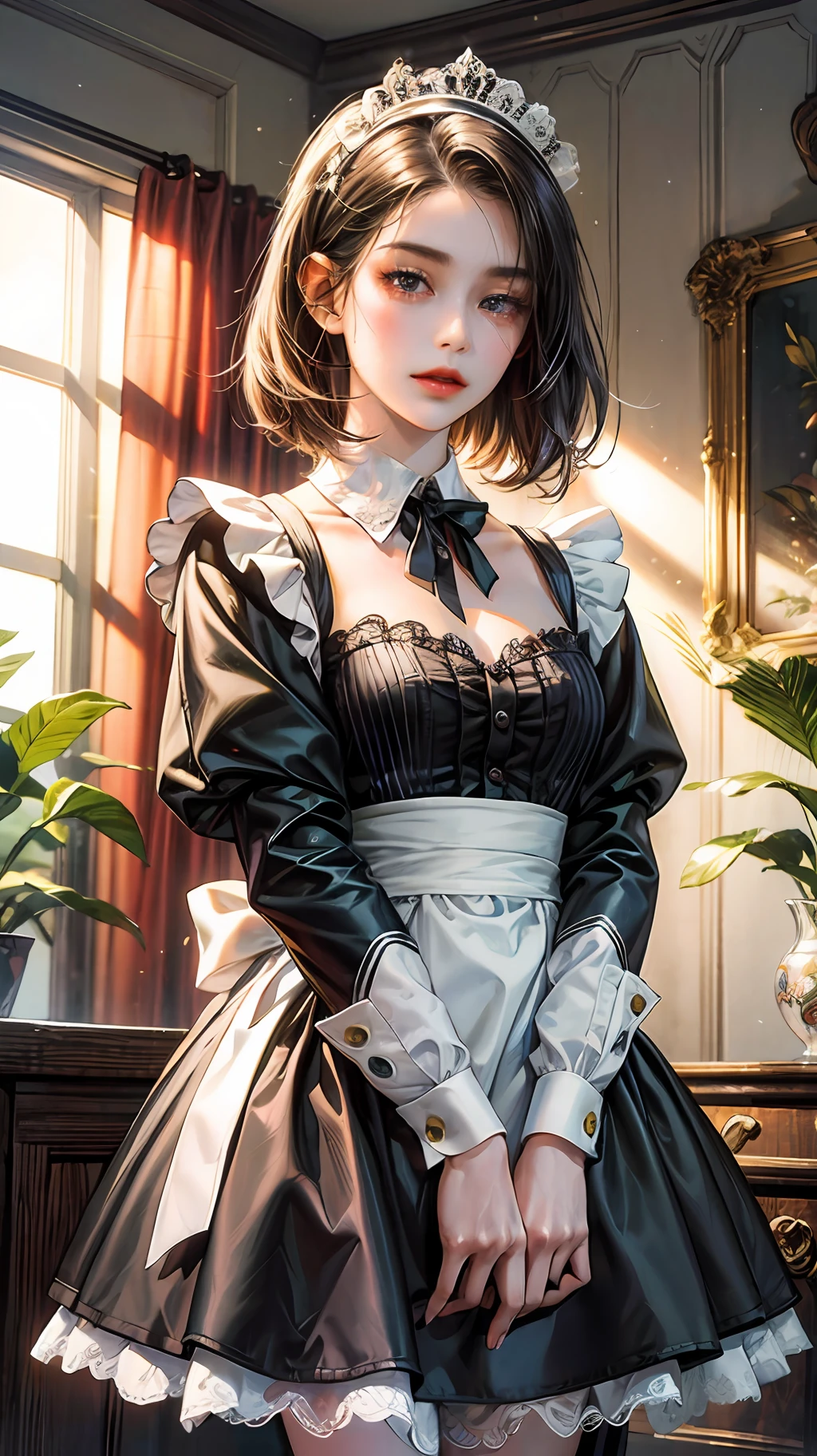 masterpiece, best quality, high resolution,
MM, MaidMiyu, 1girl, solo, standing, --auto